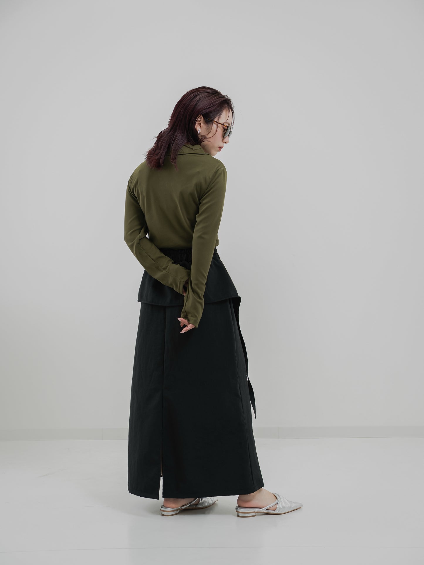 【サンプル】Two-line Collared Shirt