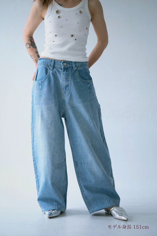 Loose Baggy Denim Pants