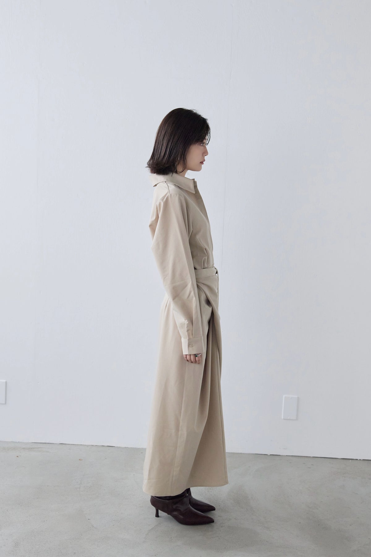 Wrap Shirt Dress