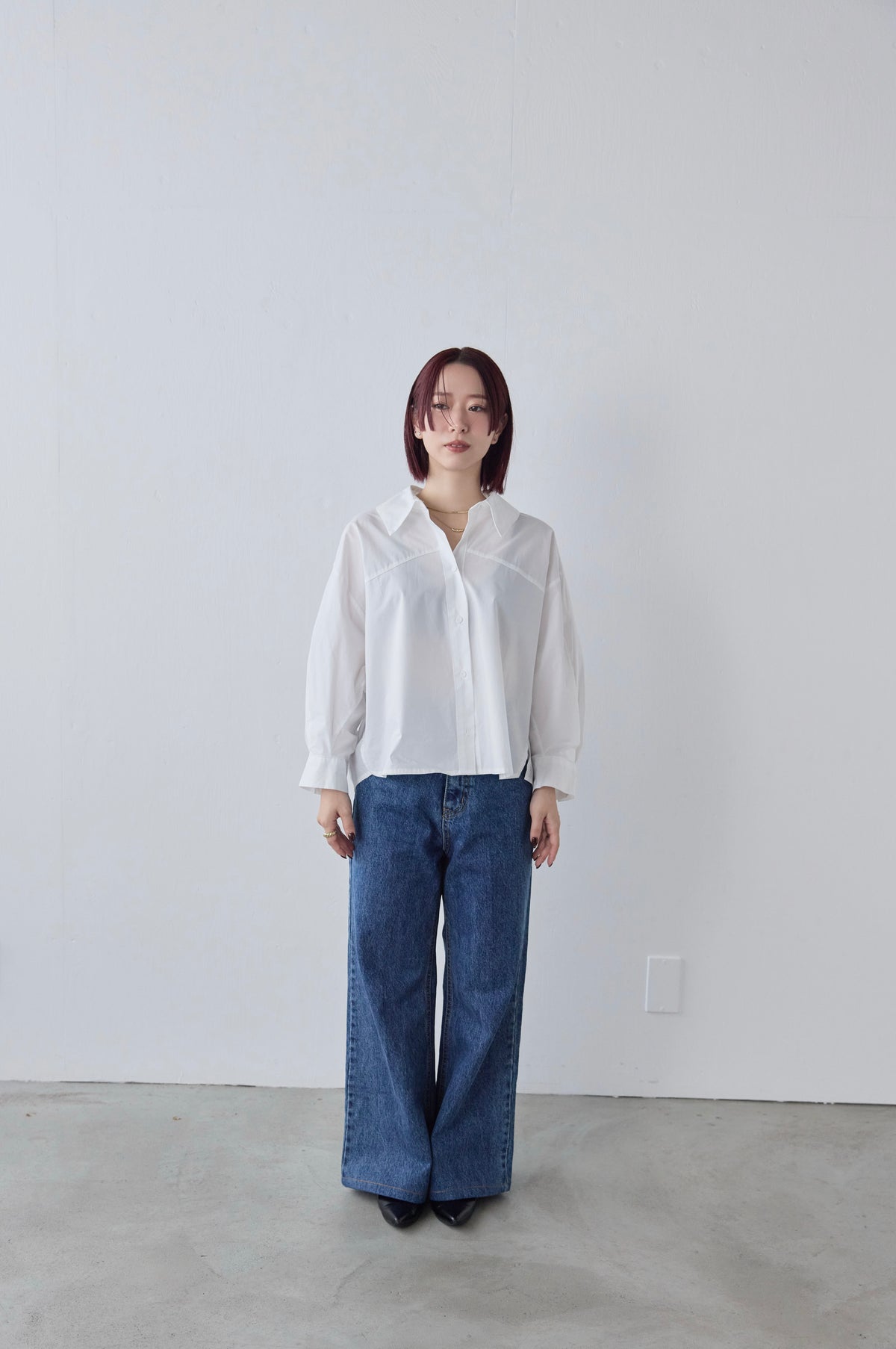 Asymmetric Flare Shirt