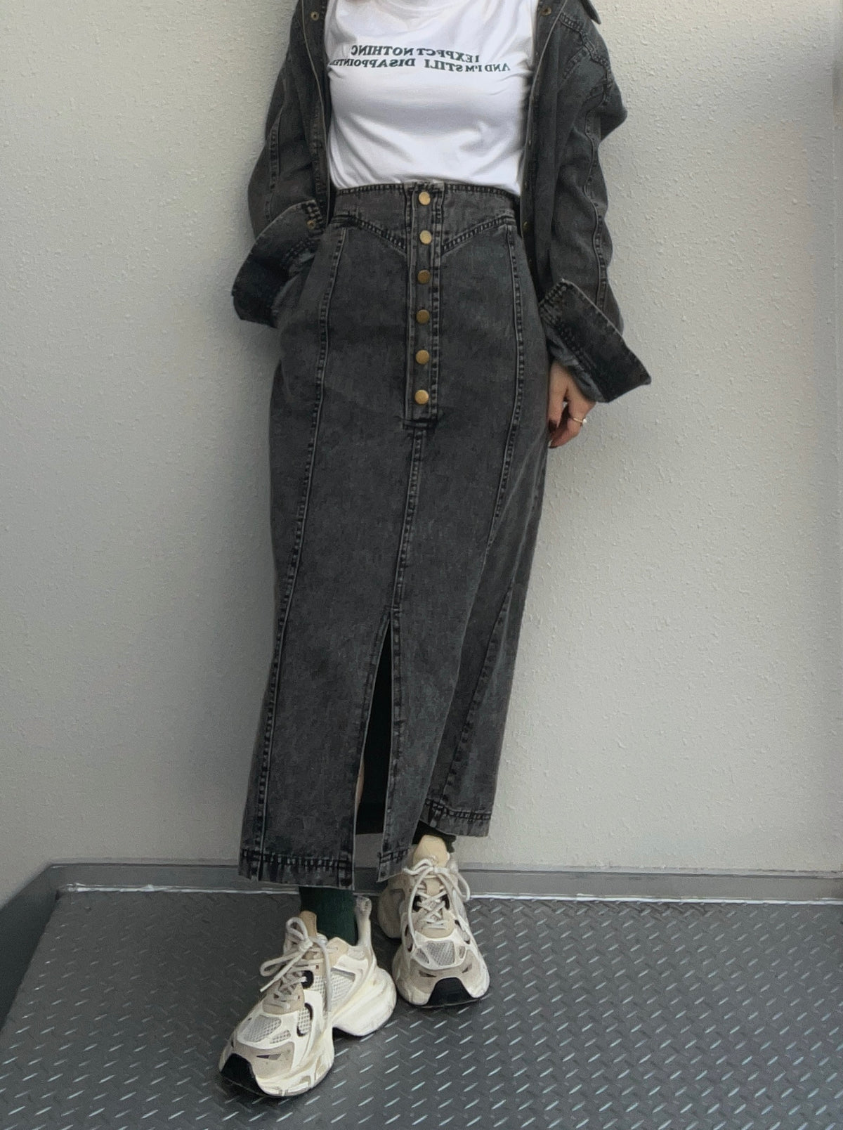 Vintage-Style Denim Set