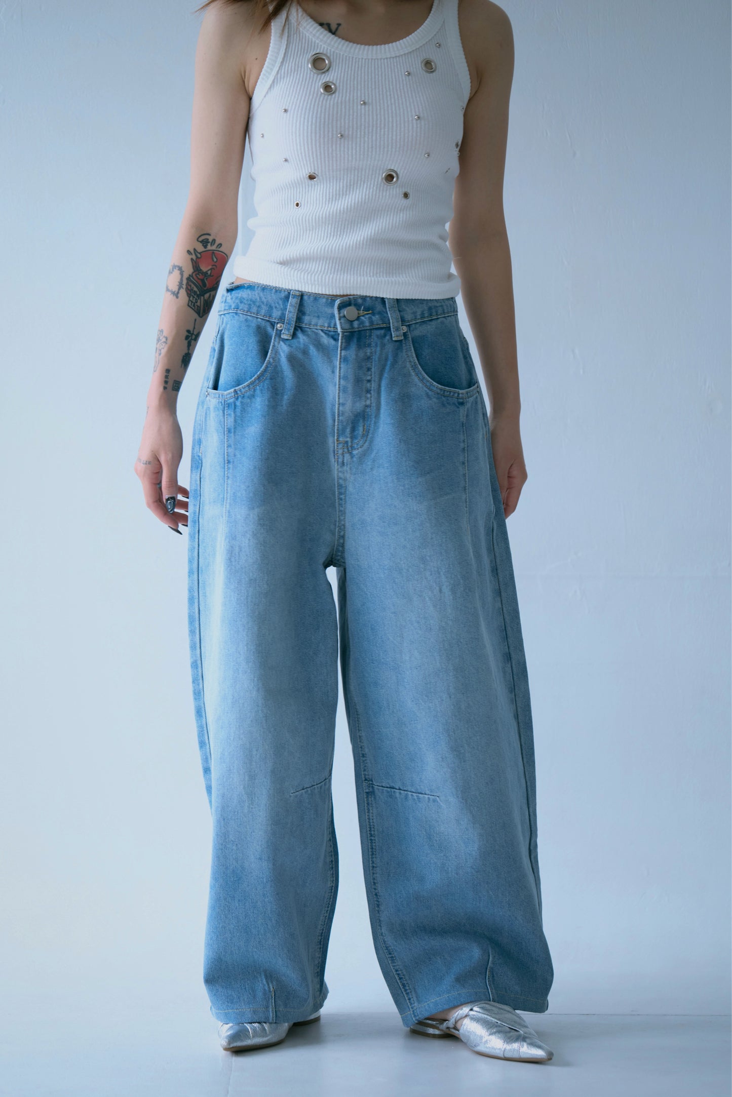 Loose Baggy Denim Pants