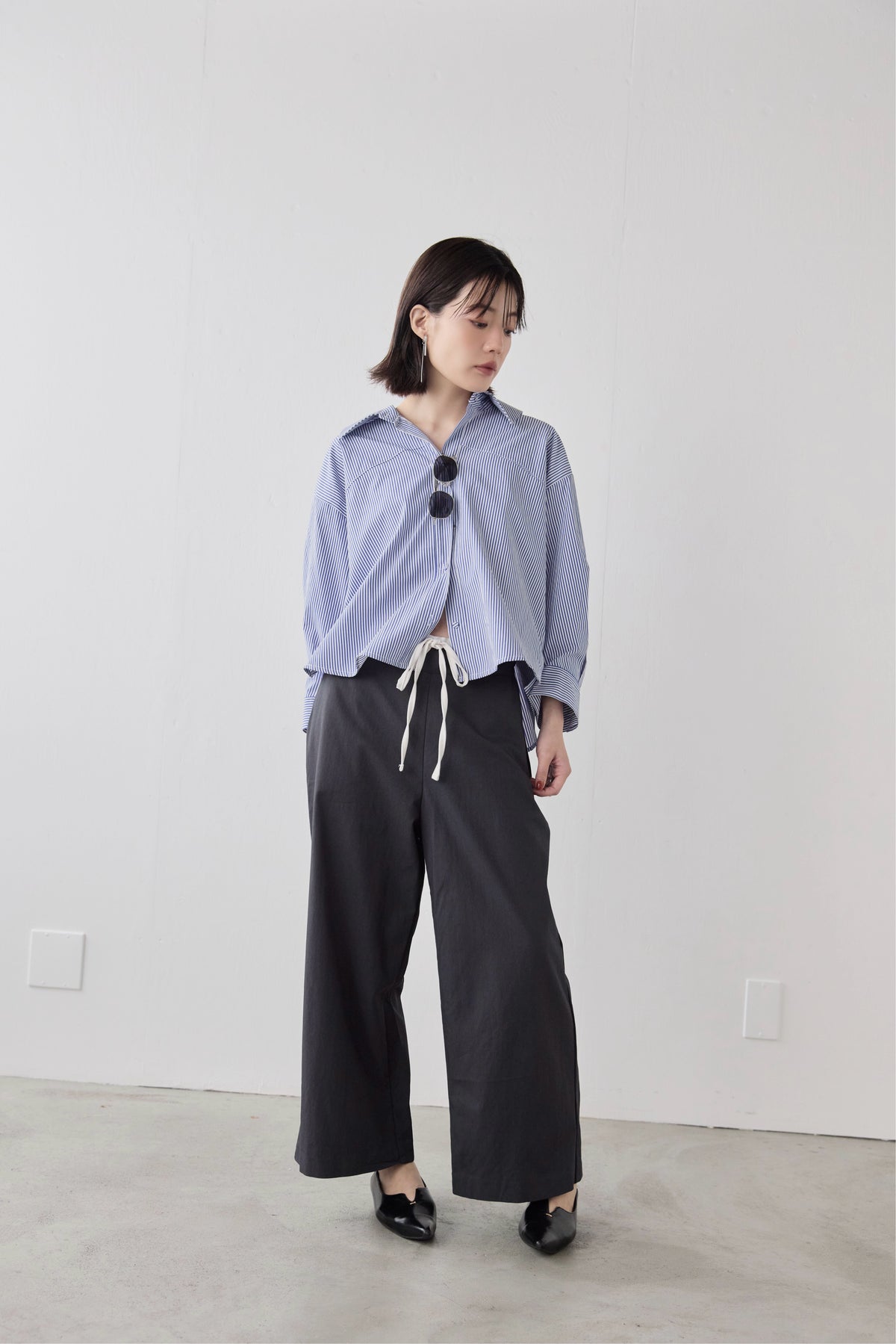 Asymmetric Flare Shirt