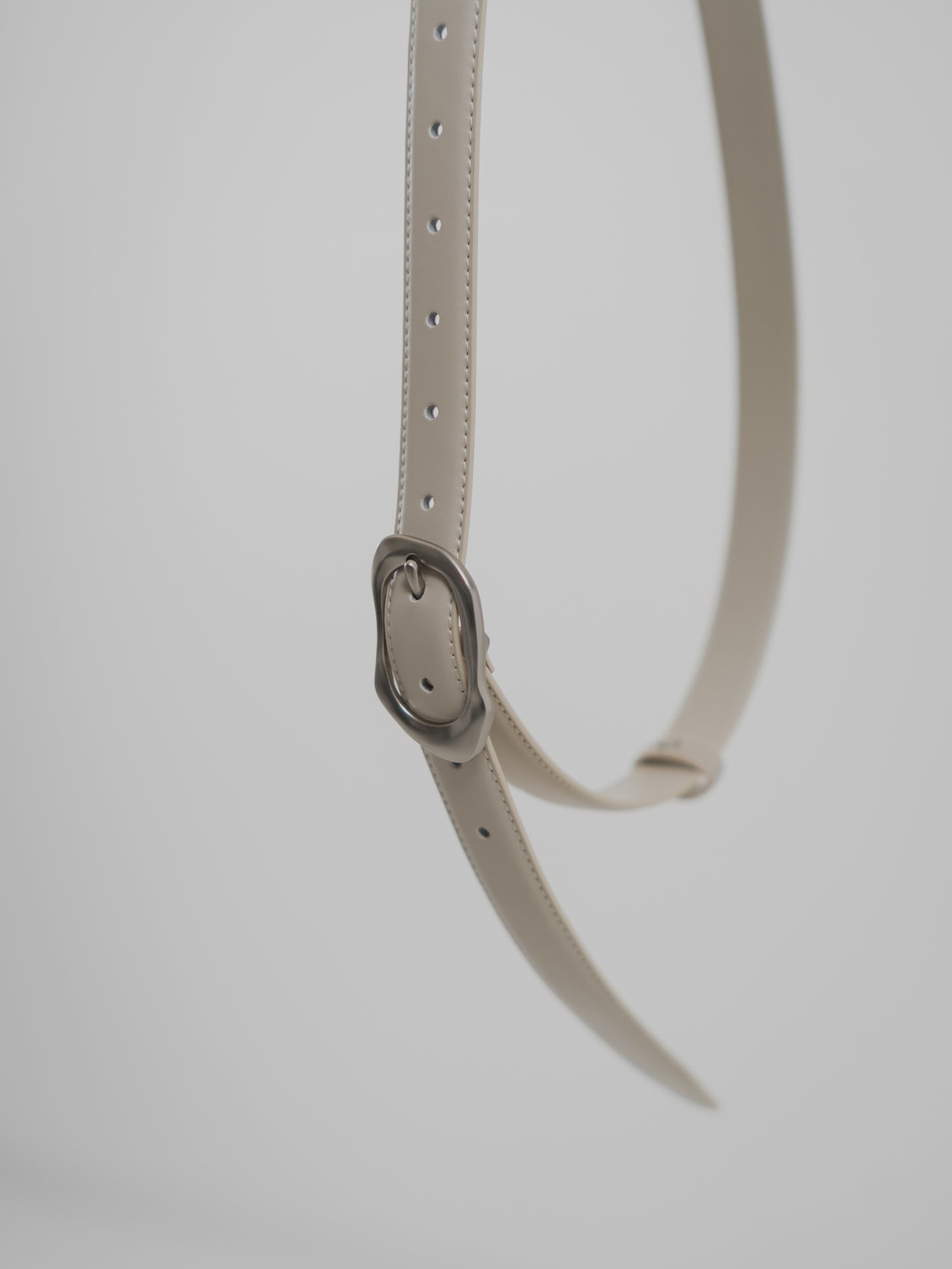 Silver Curve Belt