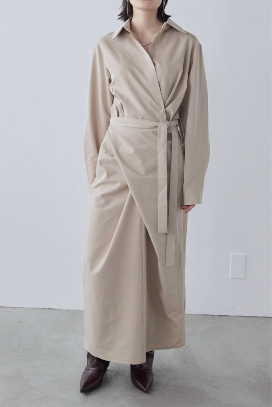 Wrap Shirt Dress