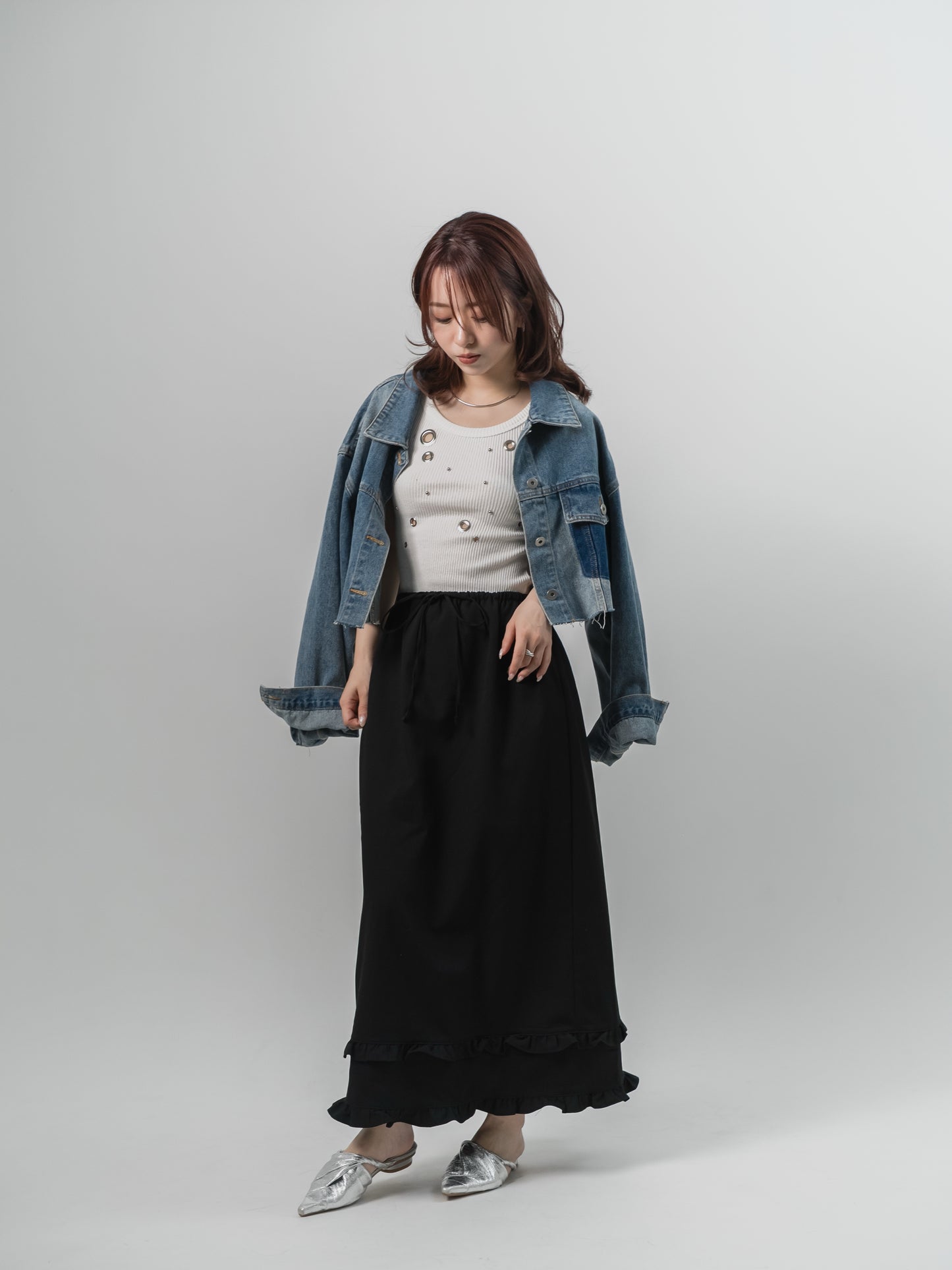 Perforated Design Tanktop