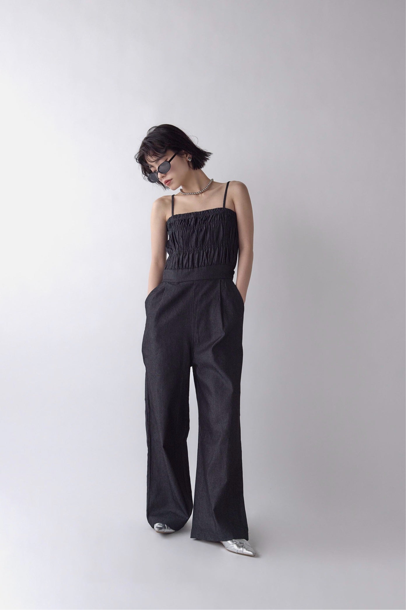 Denim Cami All-in-one