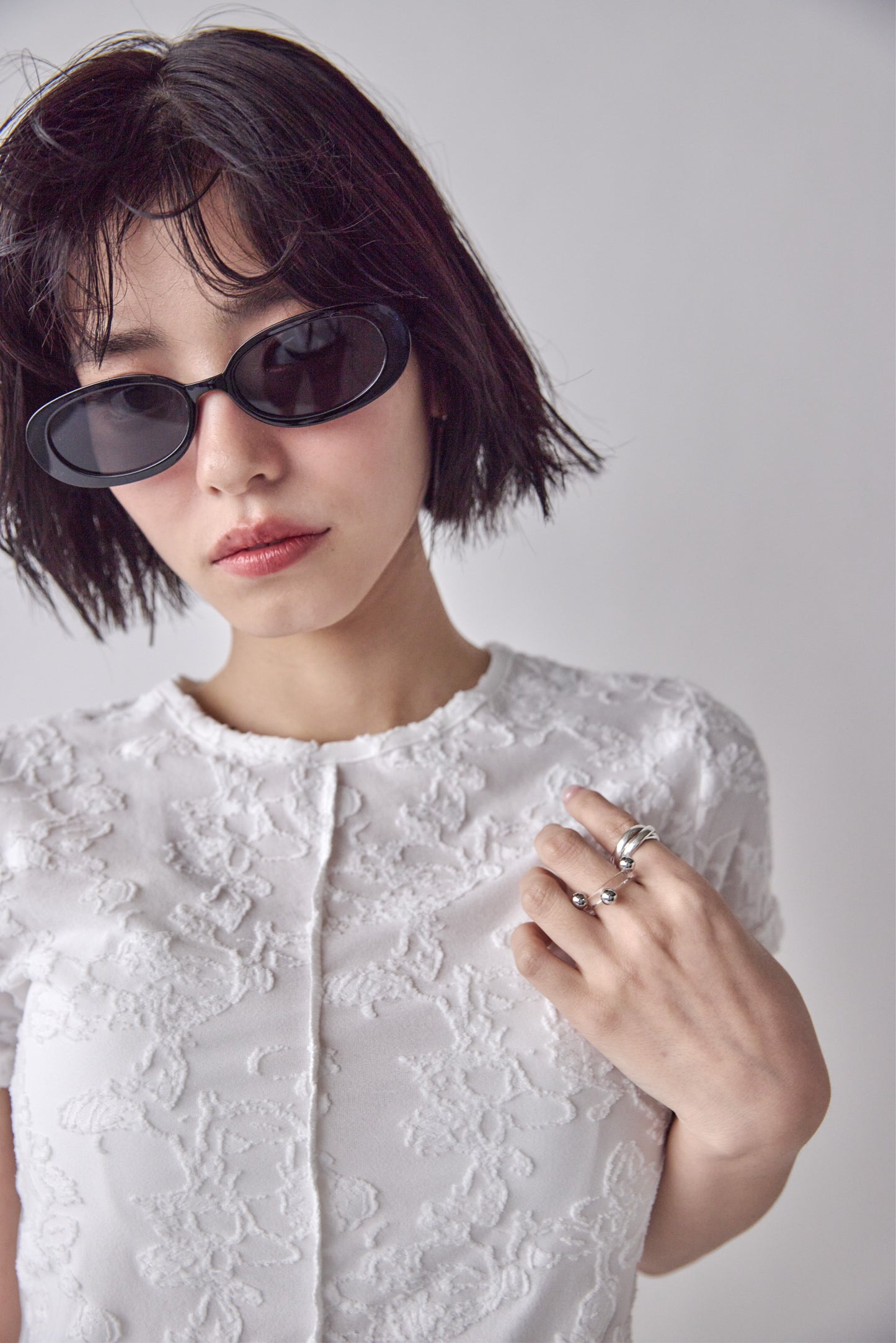 Flower Lace T-shirt