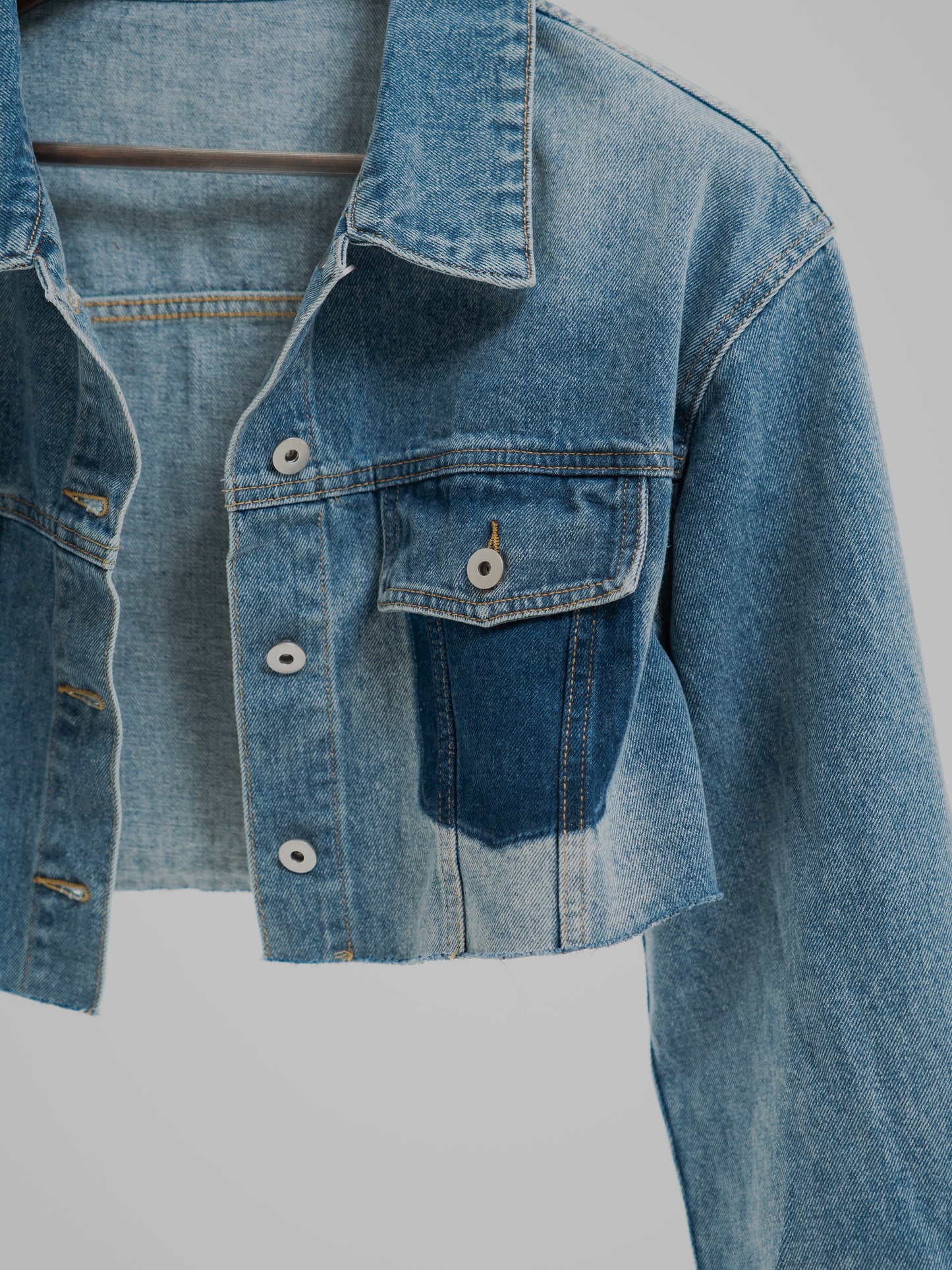 Cropped Denim Jacket