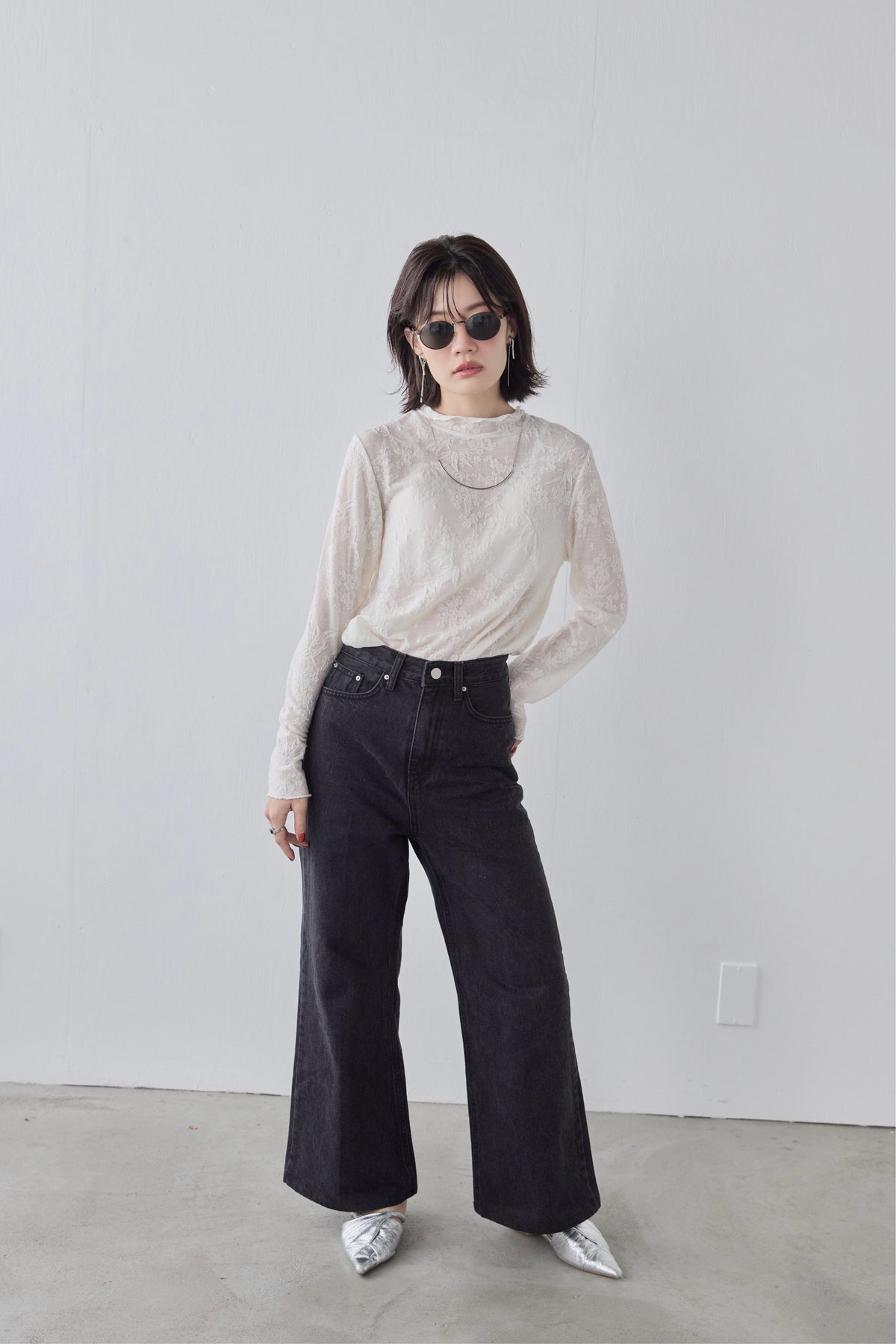 Straight  Denim Jeans