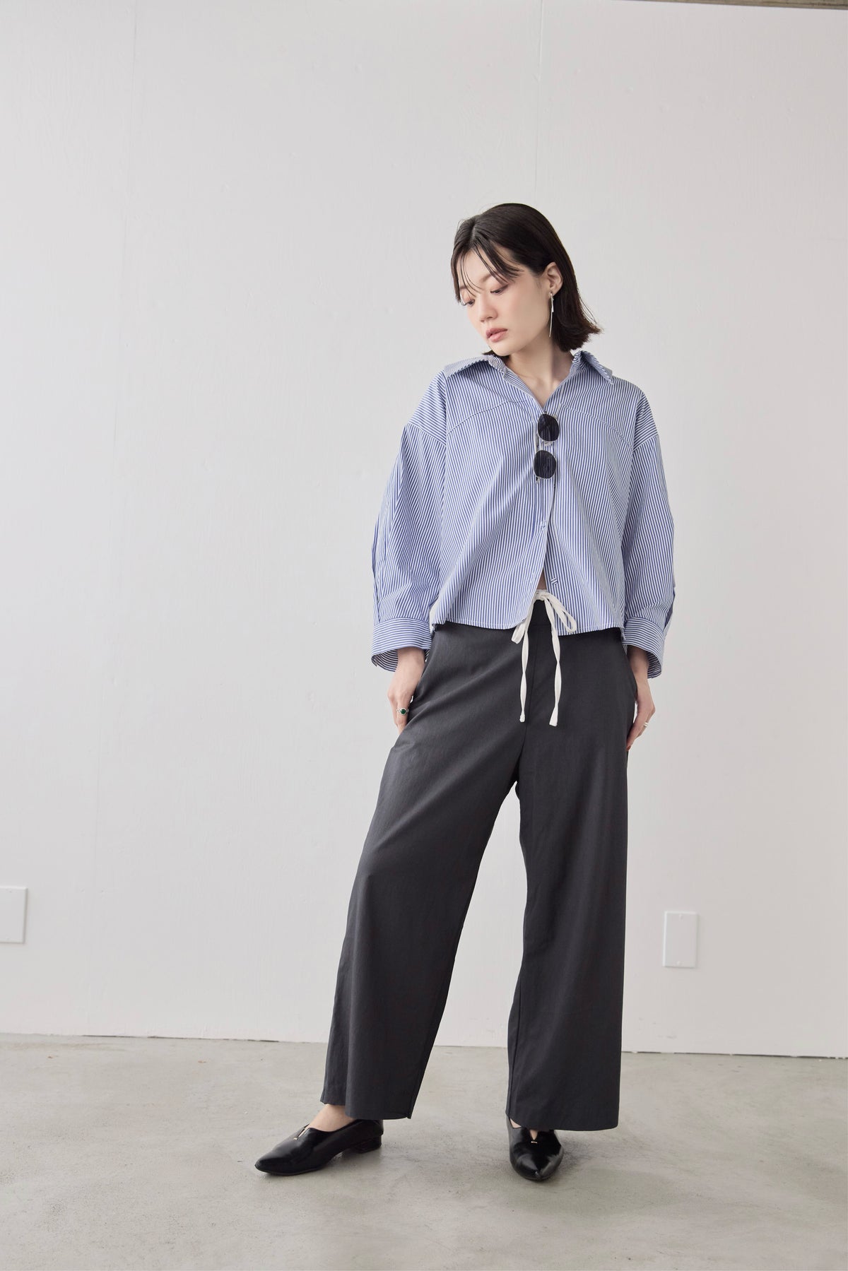 Asymmetric Flare Shirt