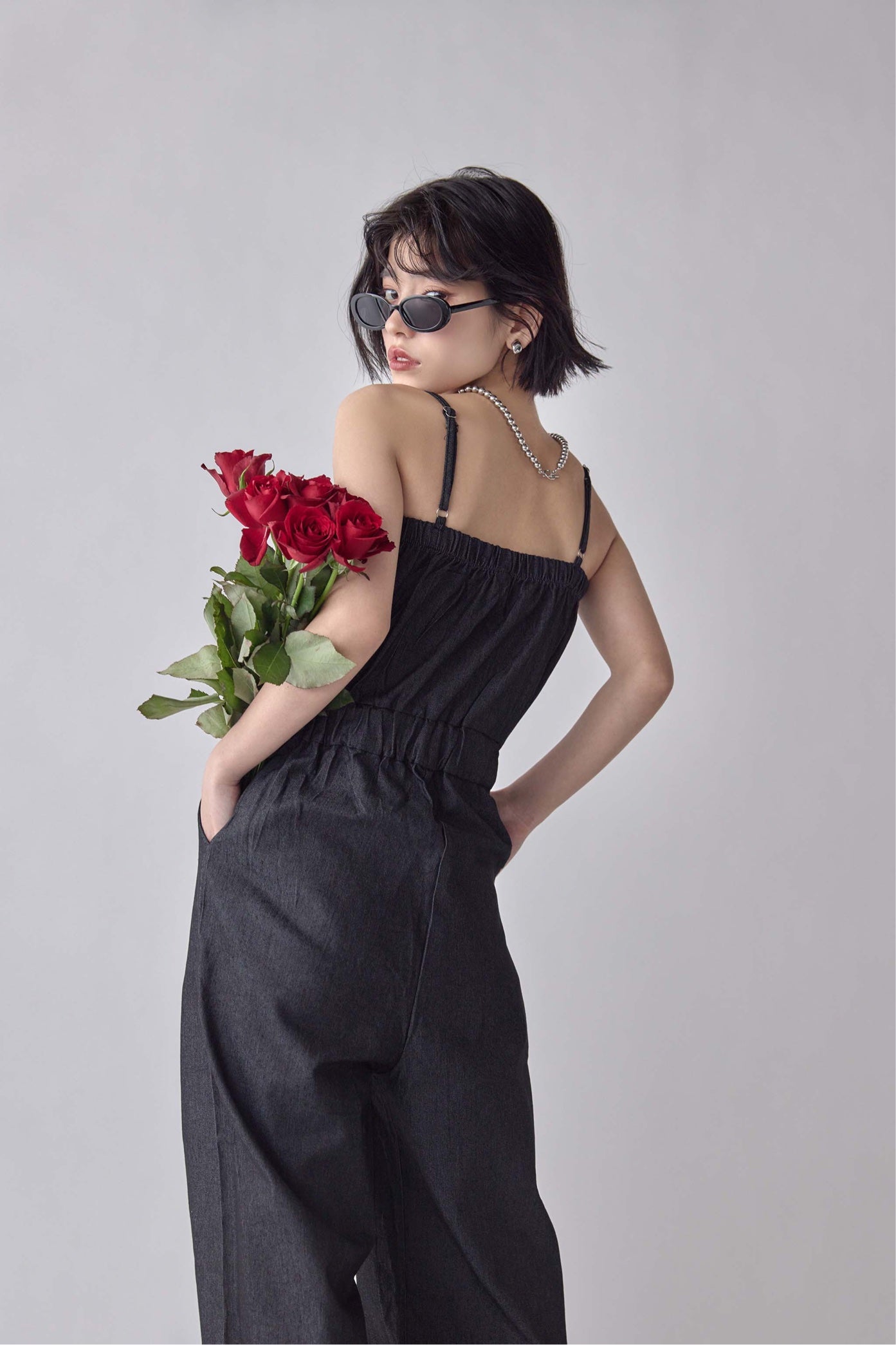 Denim Cami All-in-one