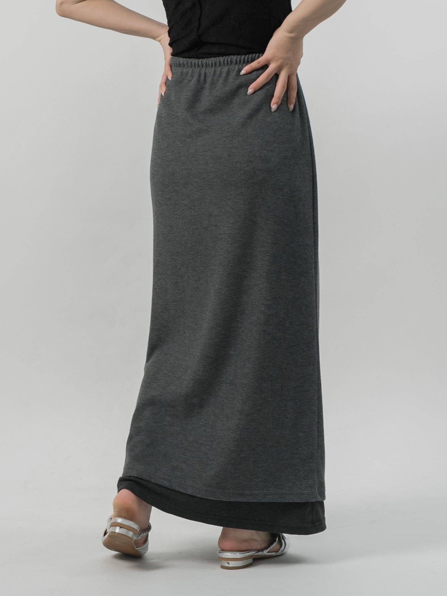 Double Layer Long Skirt