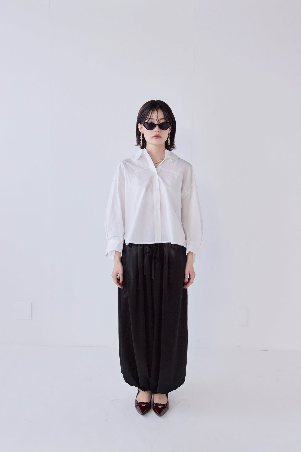 Asymmetric Flare Shirt