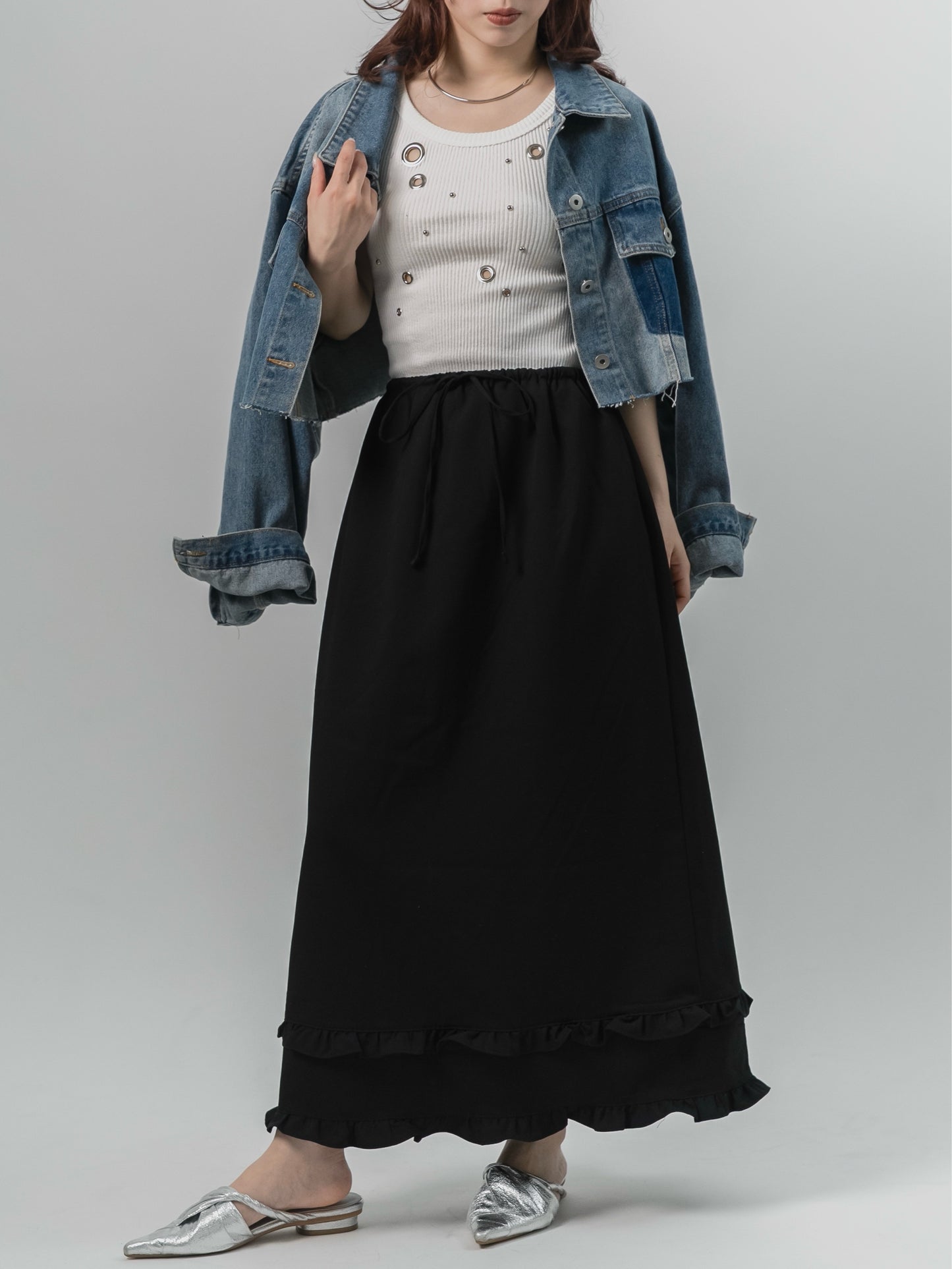 Perforated Design Tanktop