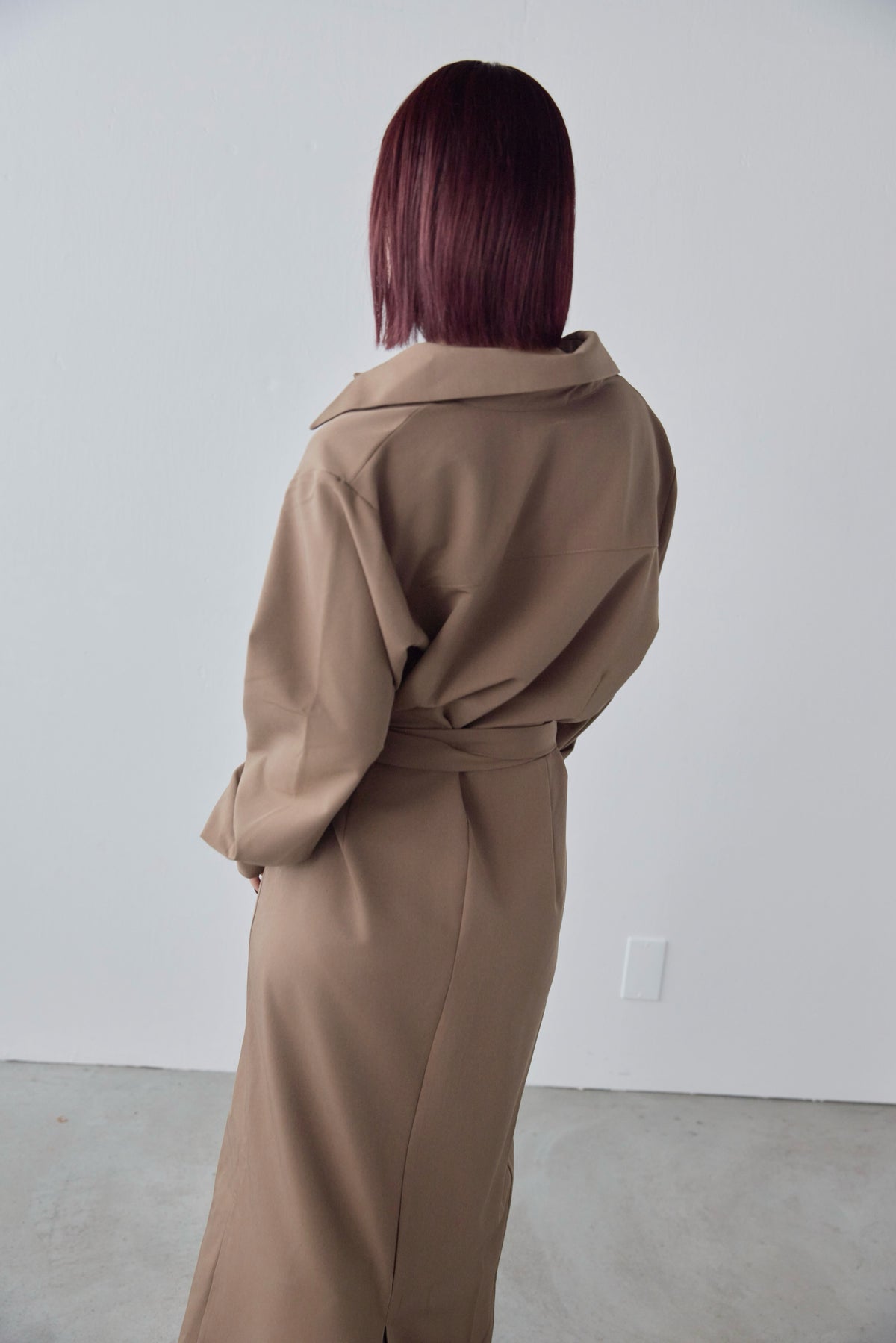Wrap Shirt Dress