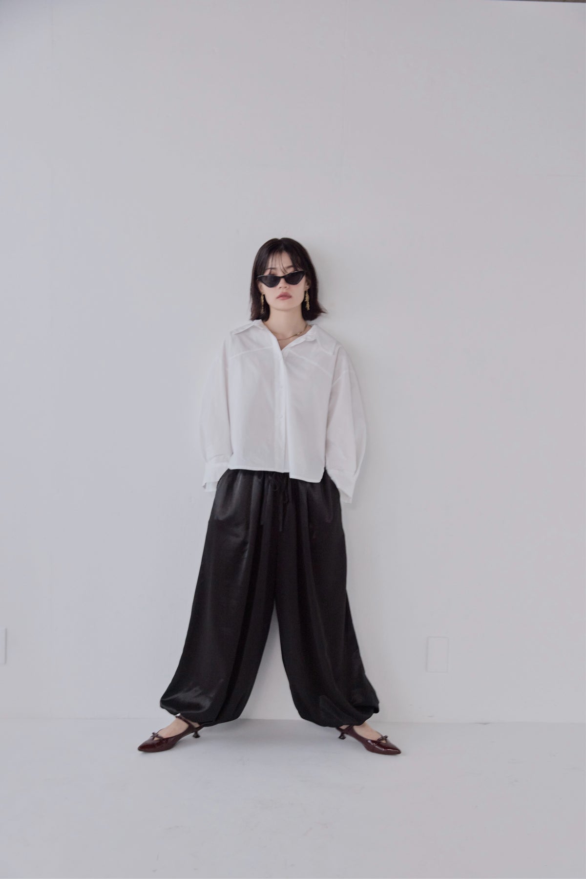 Asymmetric Flare Shirt