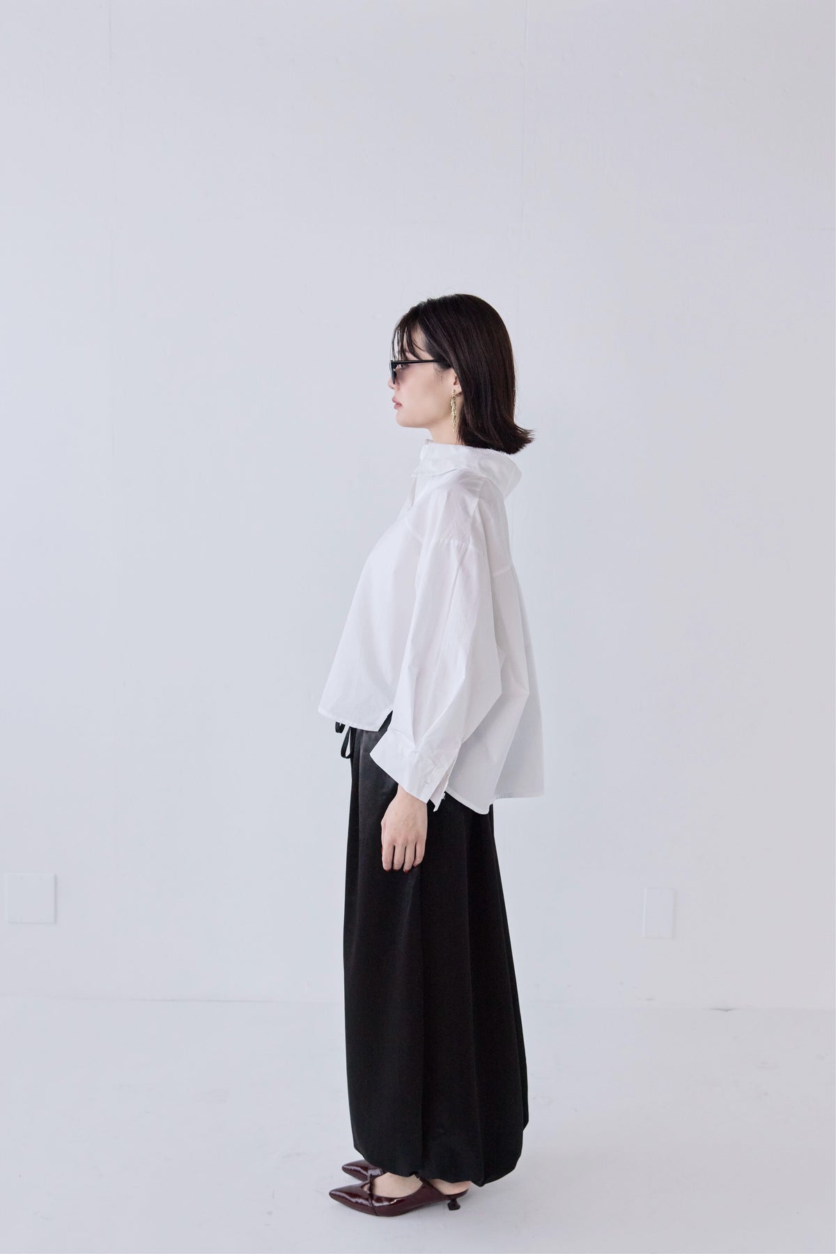 Asymmetric Flare Shirt