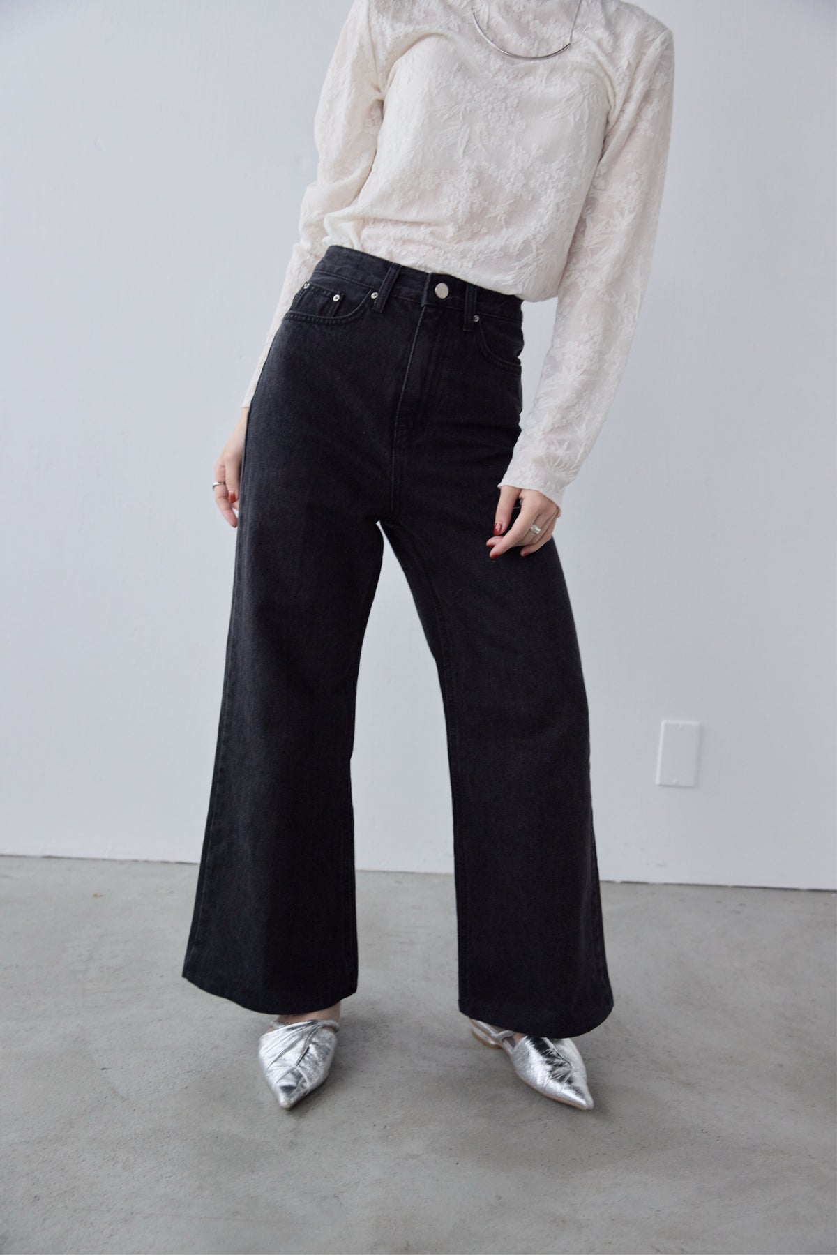 Straight  Denim Jeans