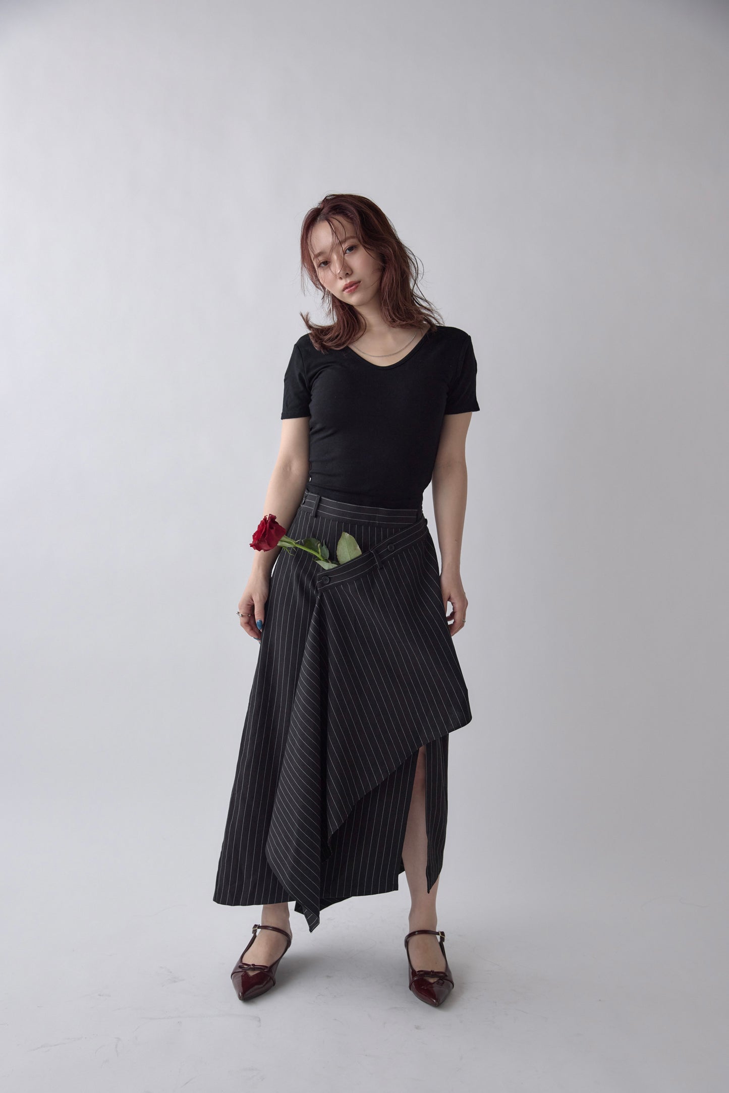 Padded Cropped T-shirt　