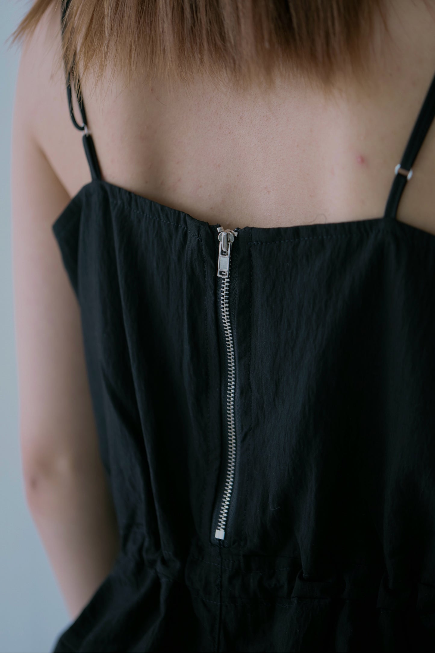 Adjustable Shirred Dress