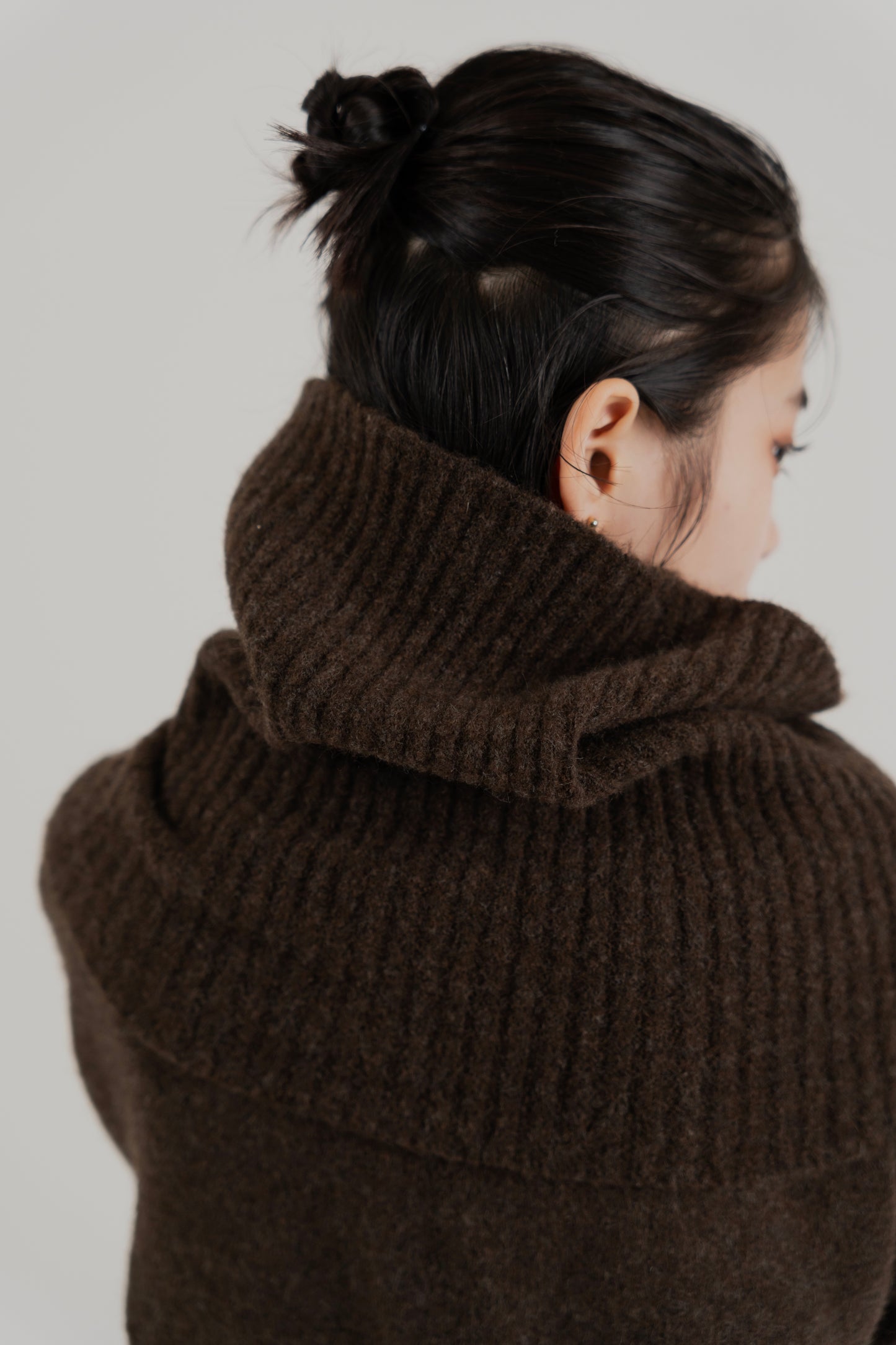 Modern Snood Knit Set – 3 Piece