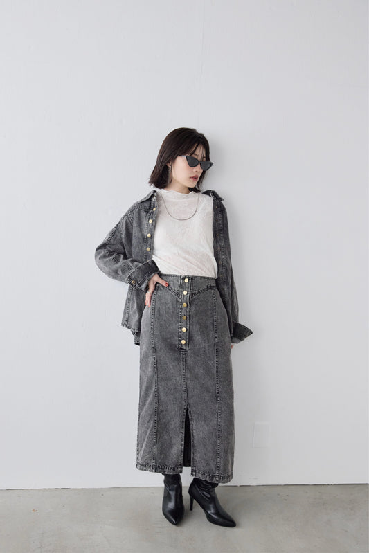 Vintage-Style Denim Set