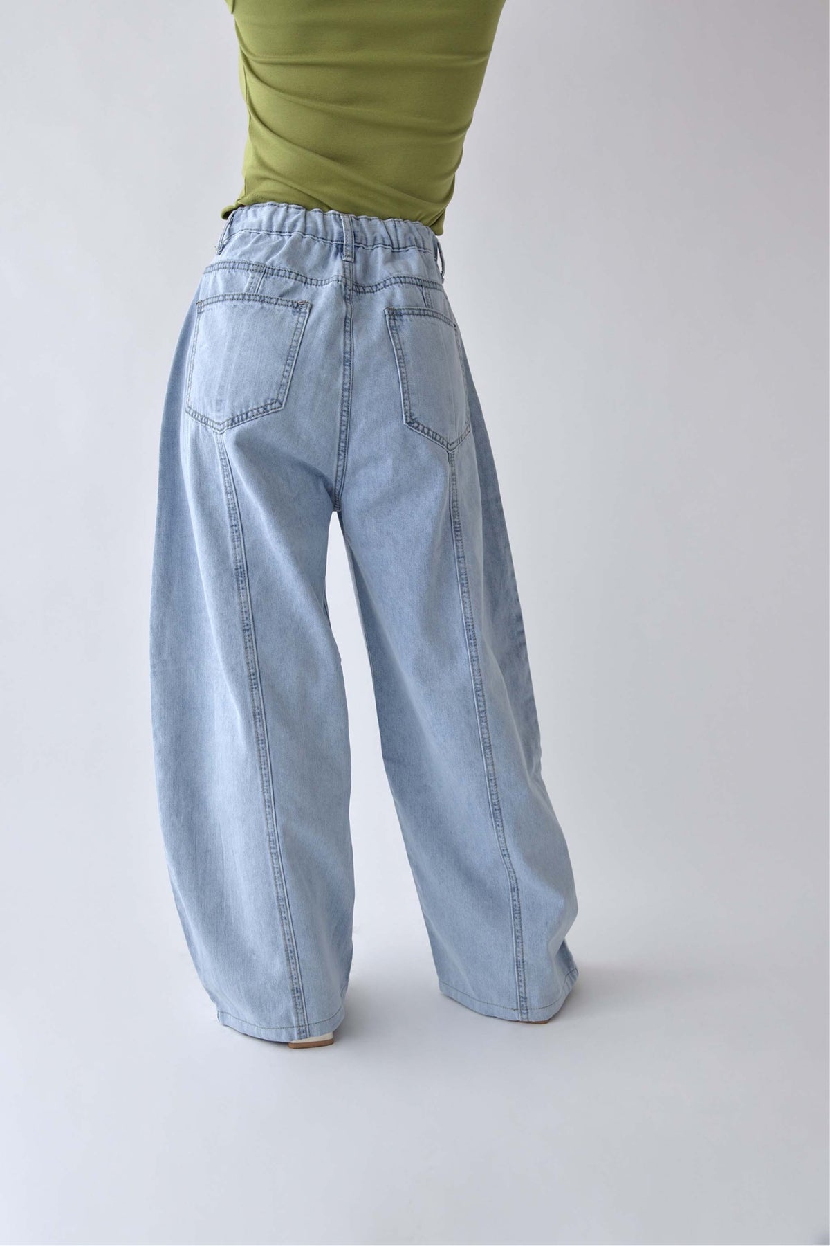 Curved Wide Denim