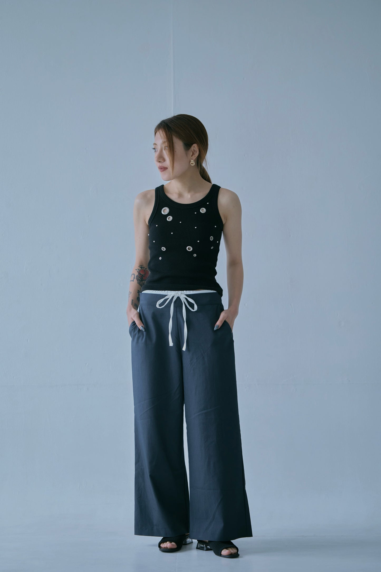 Perforated Design Tanktop