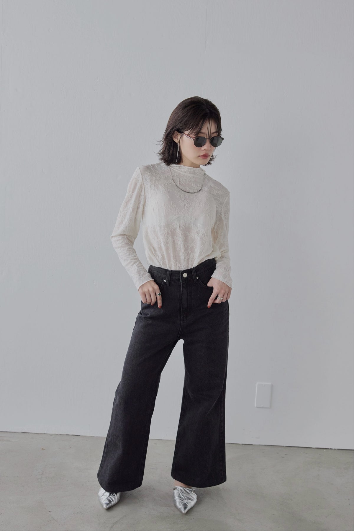 Straight  Denim Jeans