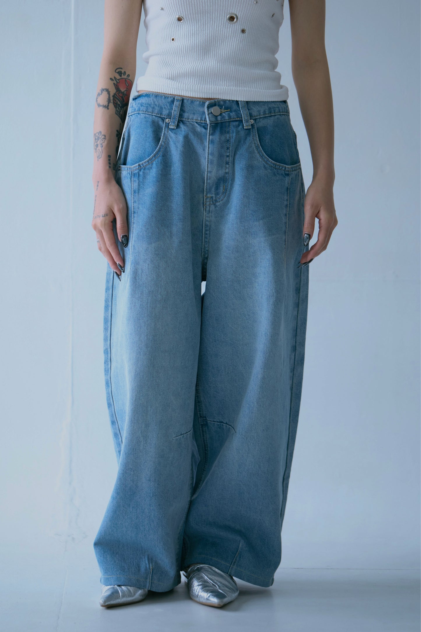 Loose Baggy Denim Pants