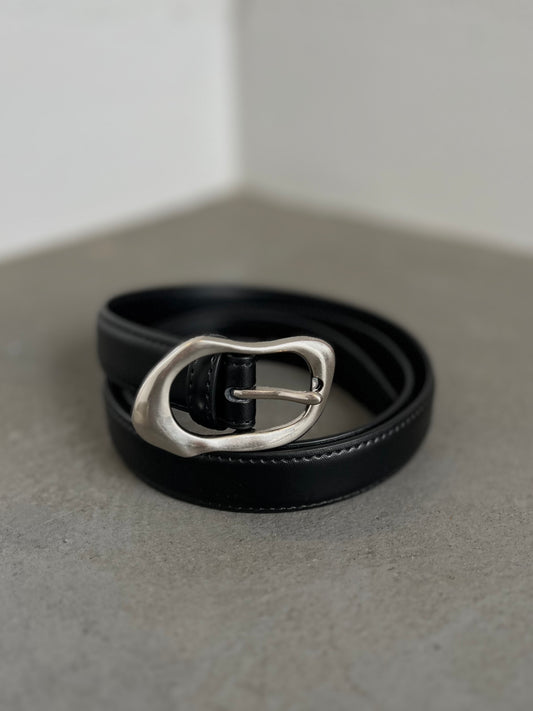 Silver Curve Belt