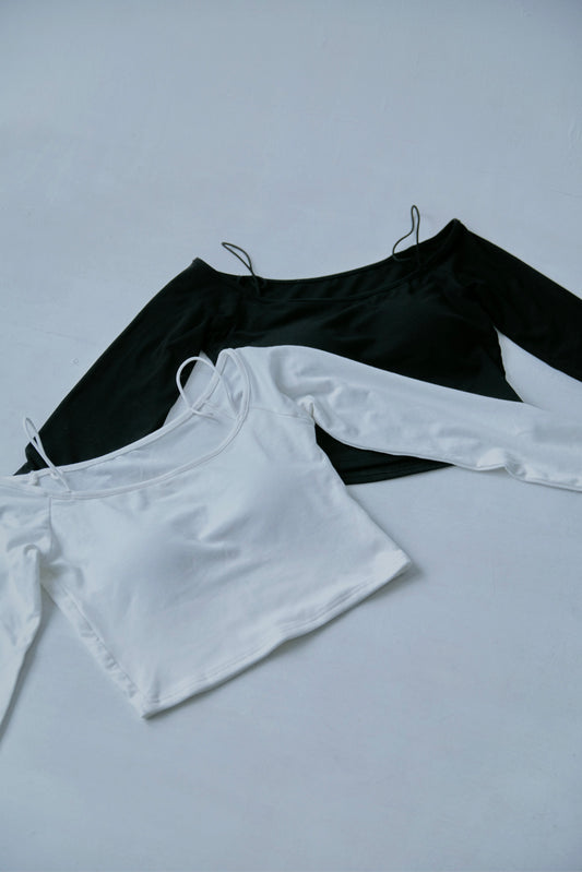 Padded Cropped Top