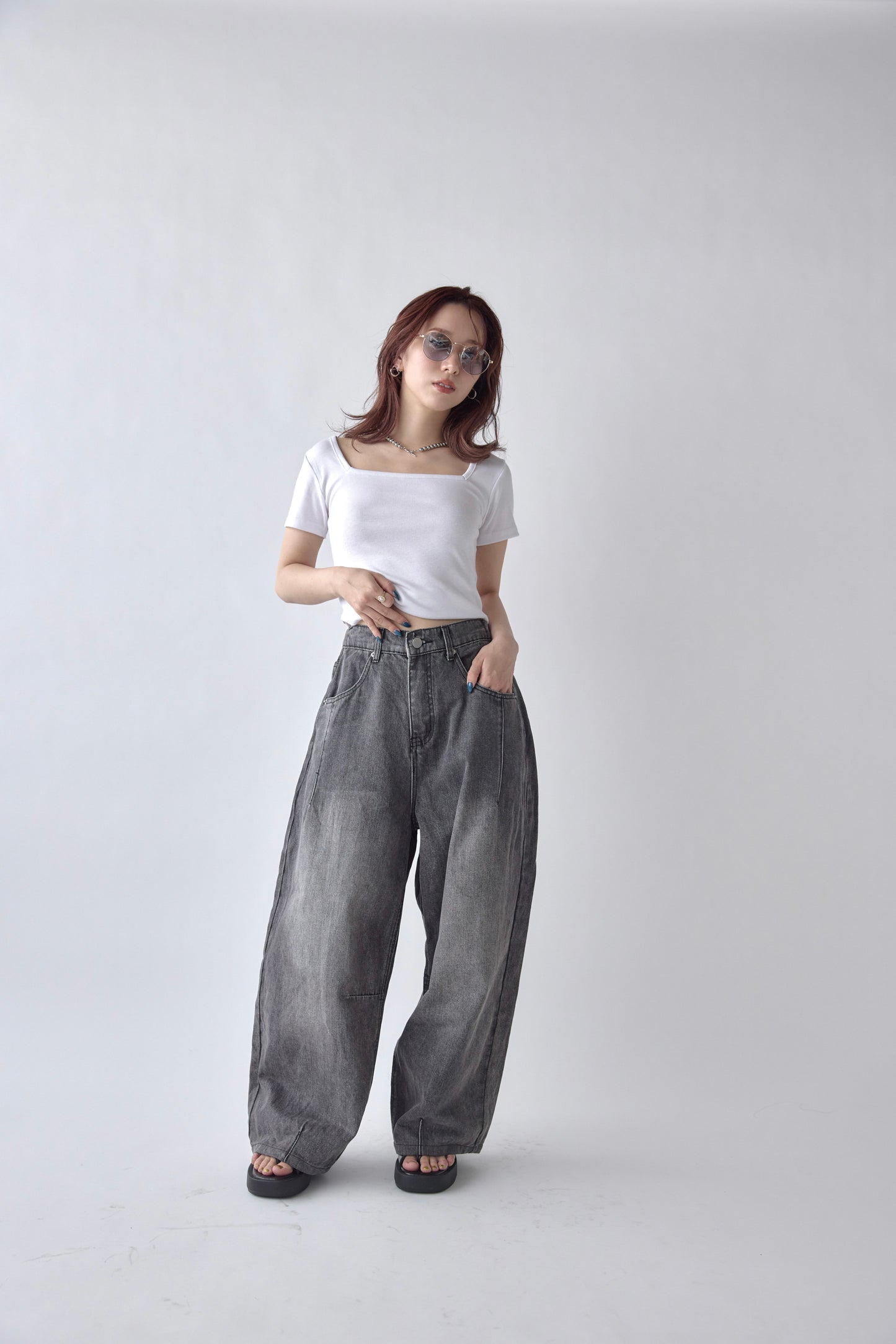 Loose Baggy Denim Pants