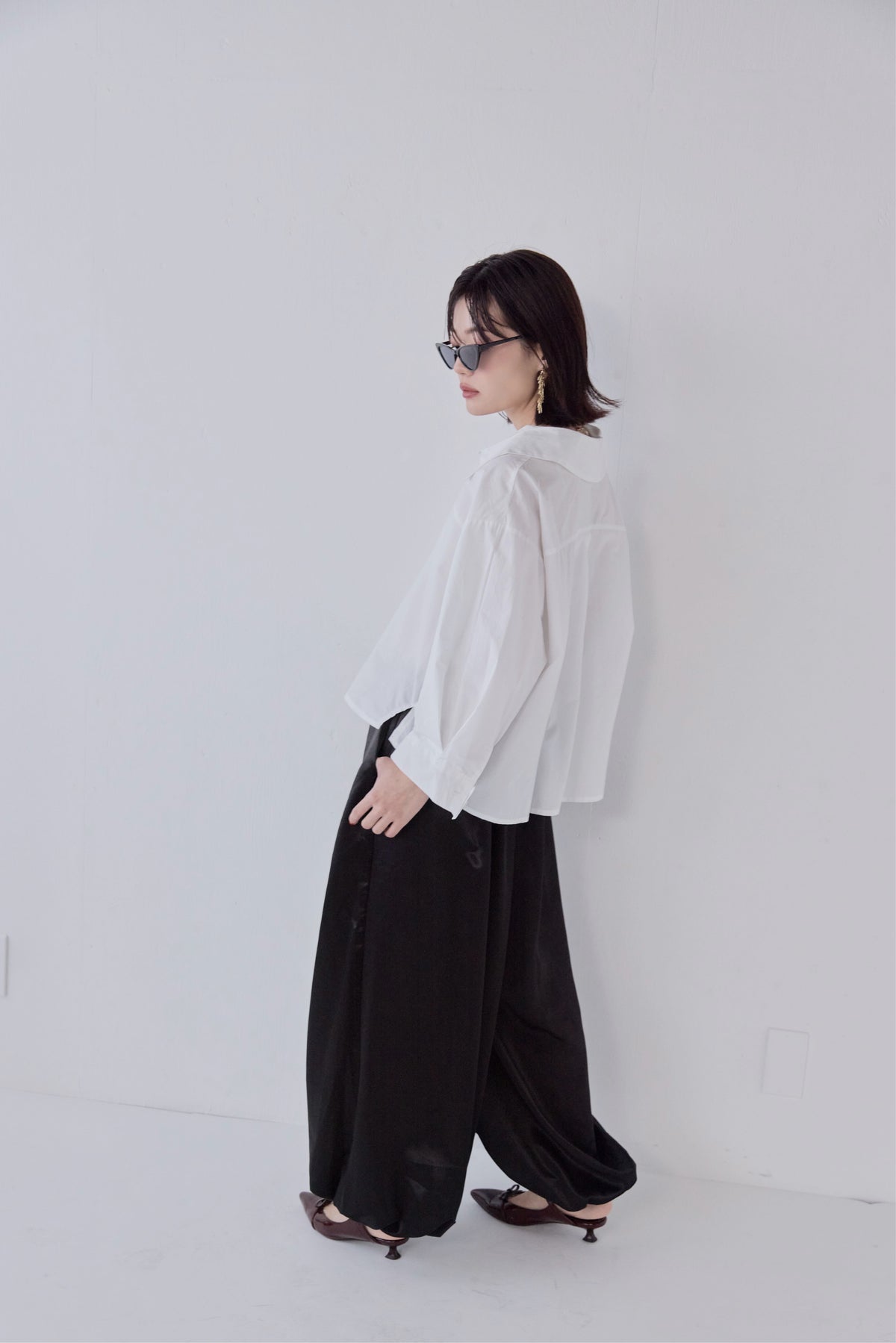 Asymmetric Flare Shirt