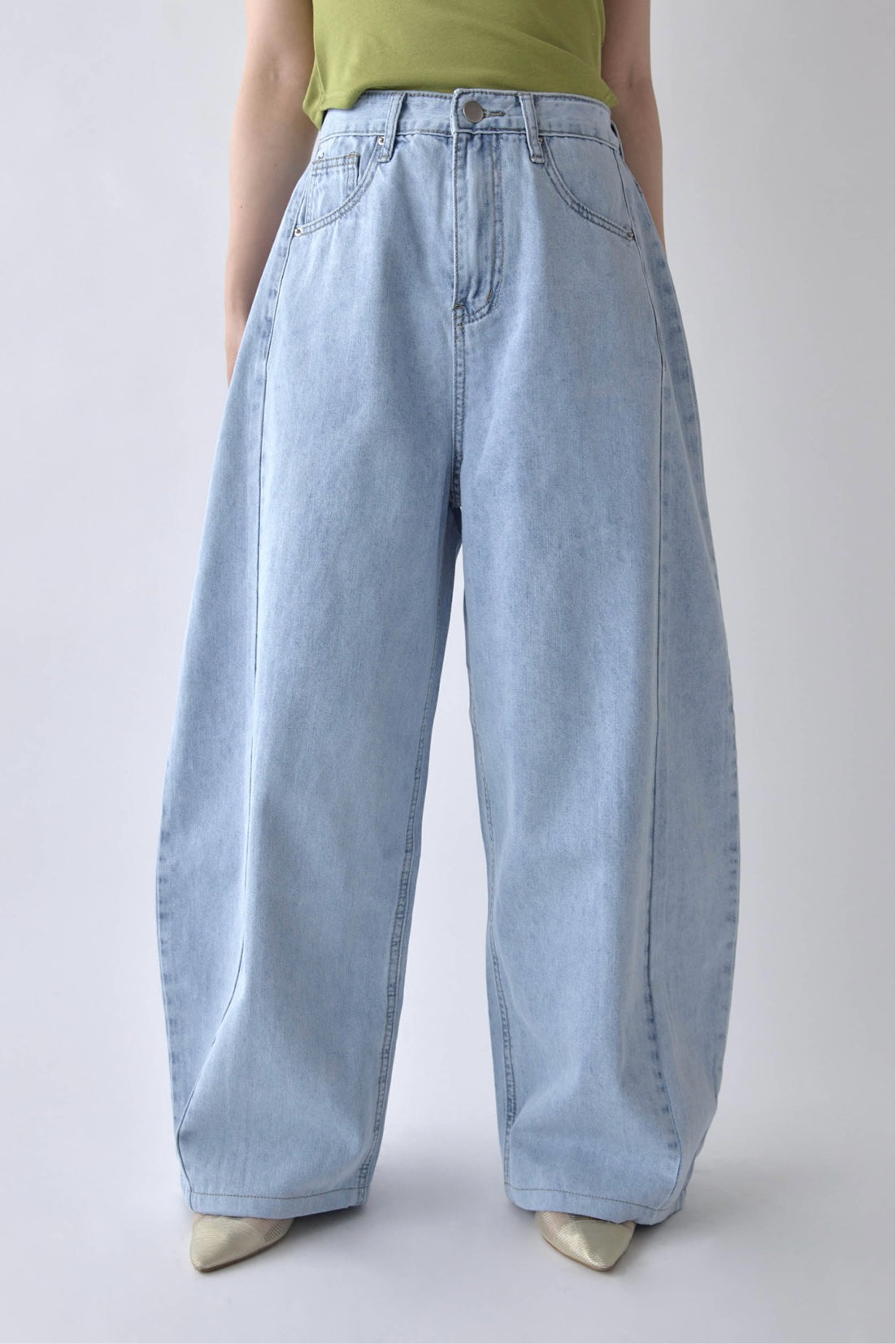 Curved Wide Denim
