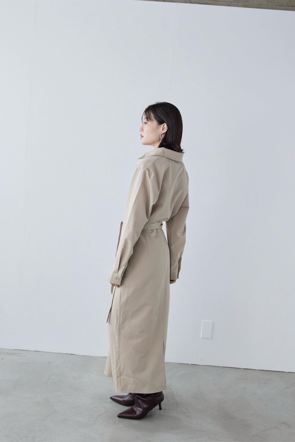 Wrap Shirt Dress