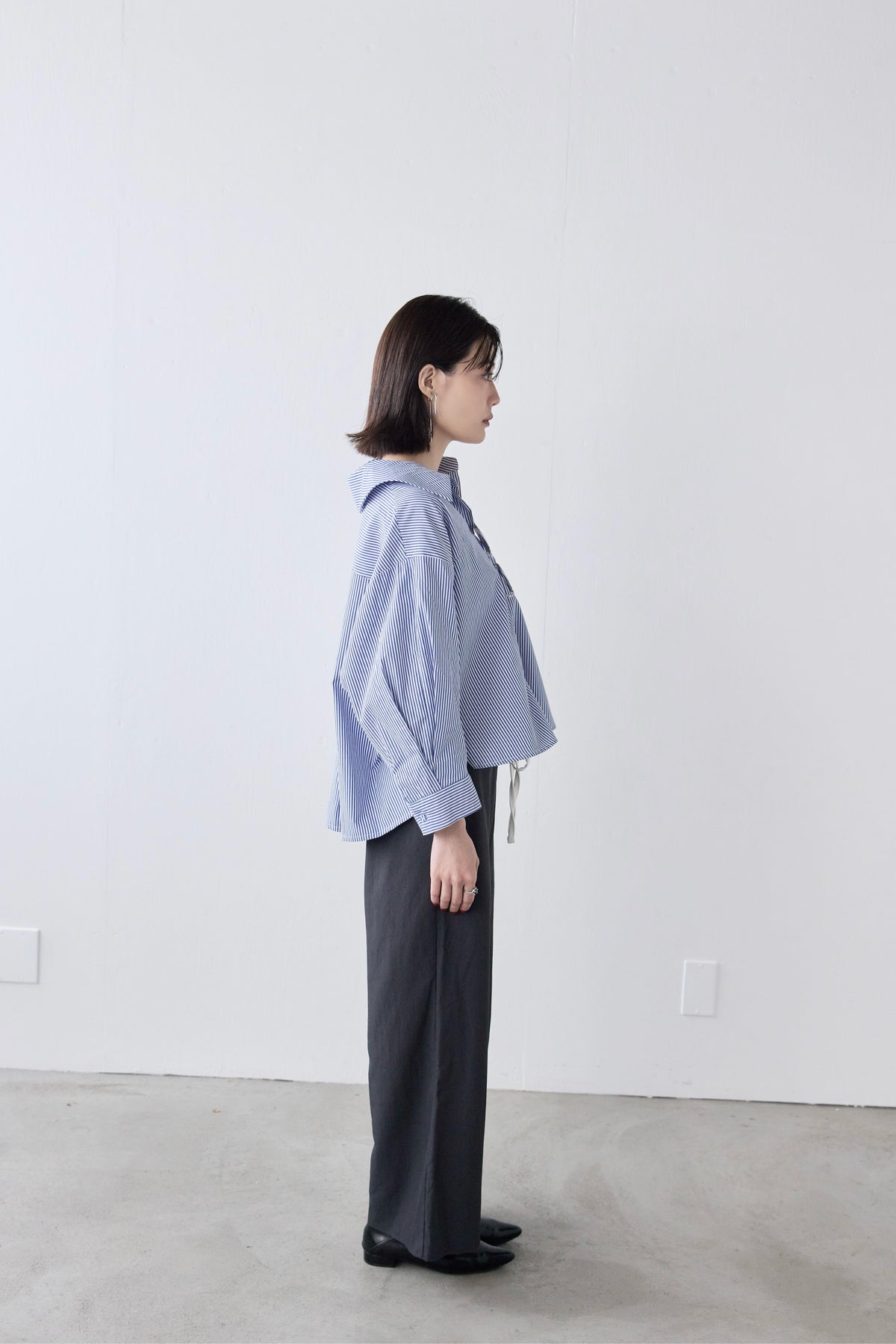 Asymmetric Flare Shirt