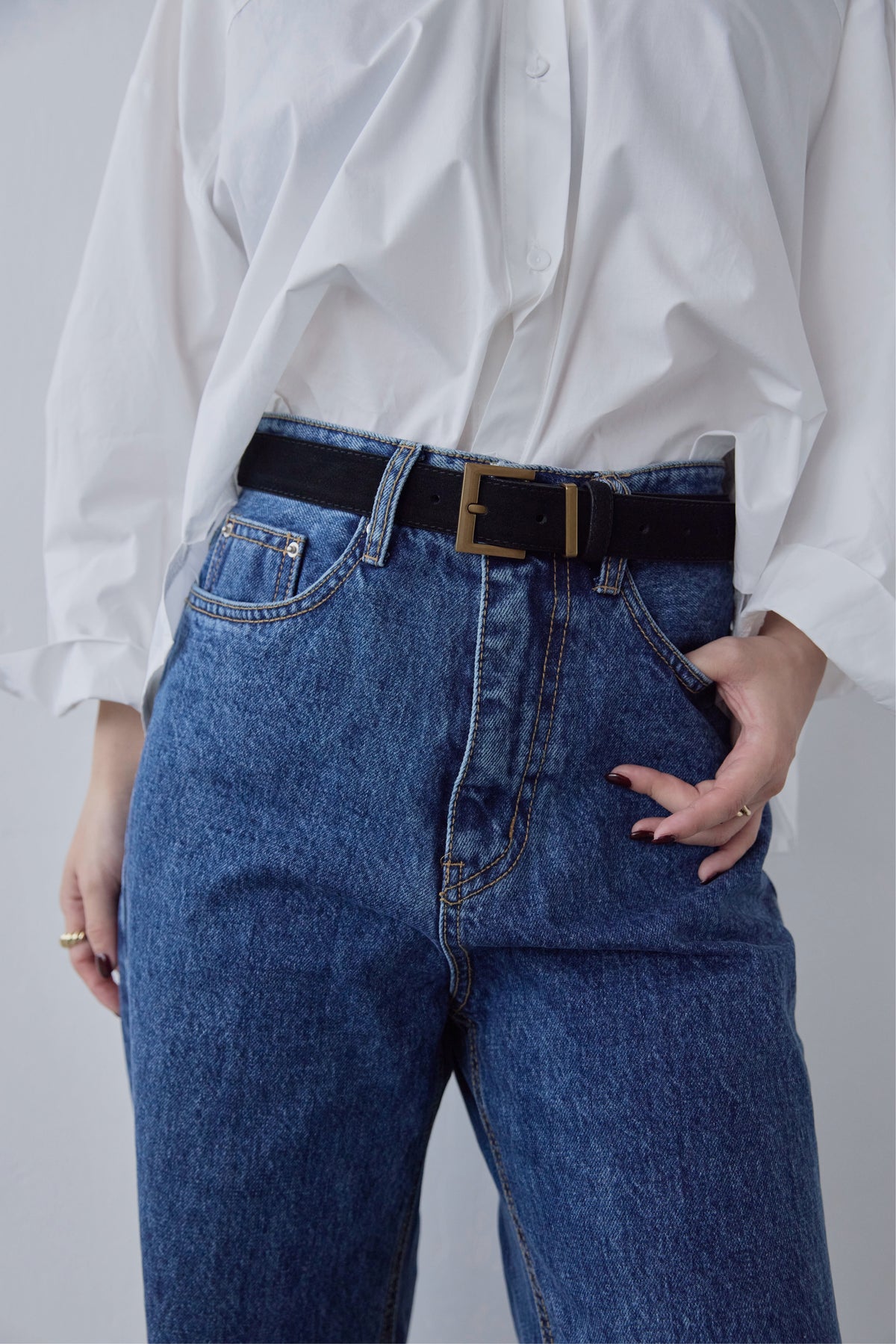 Straight  Denim Jeans