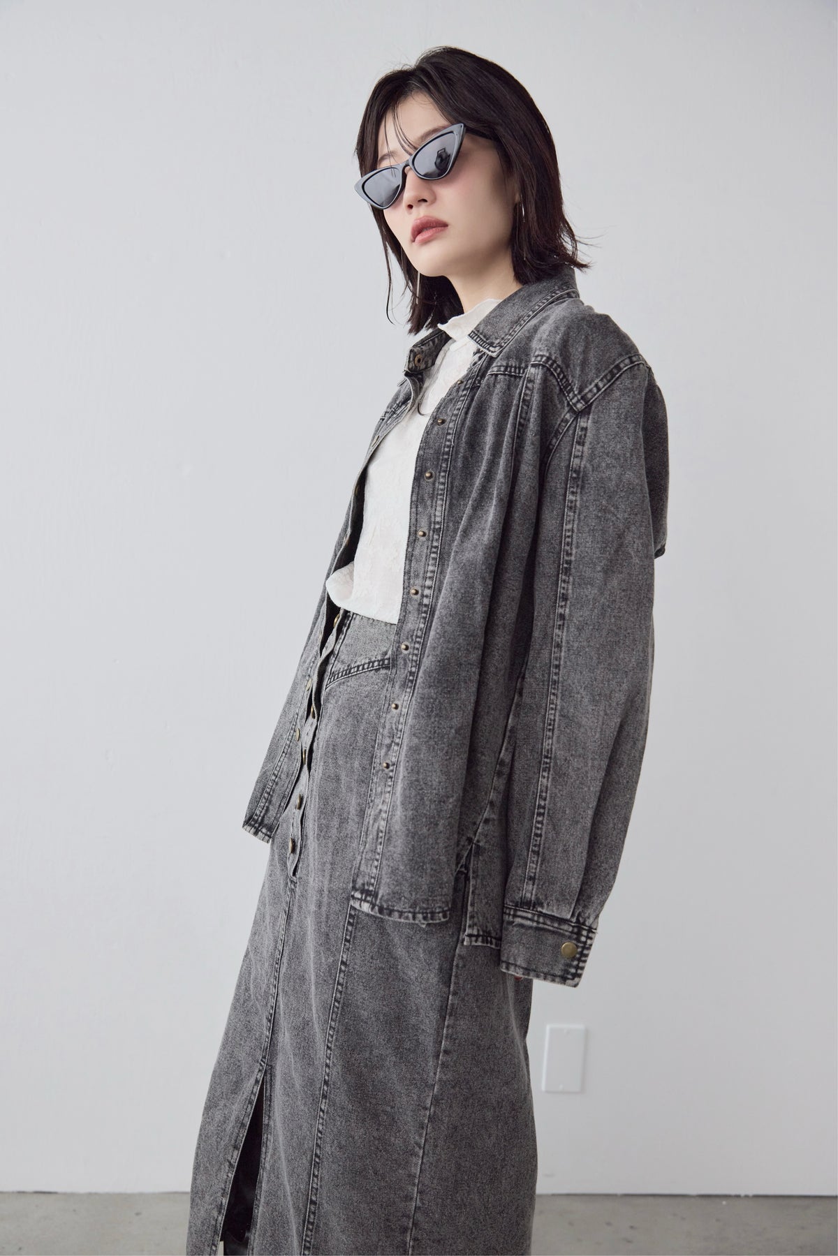 Vintage-Style Denim Set