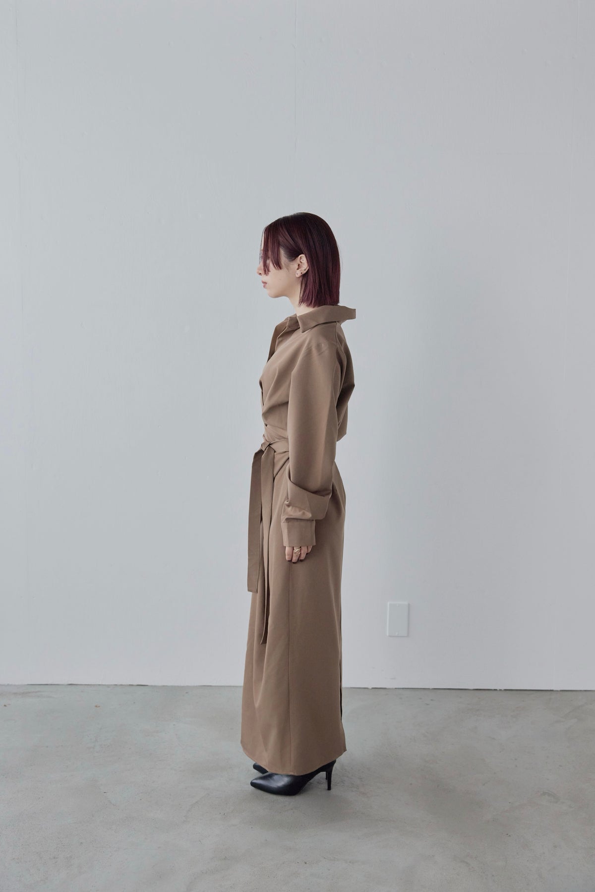 Wrap Shirt Dress