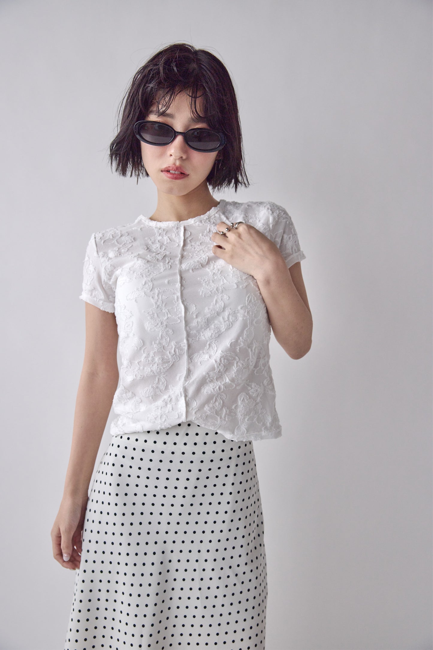 Flower Lace T-shirt