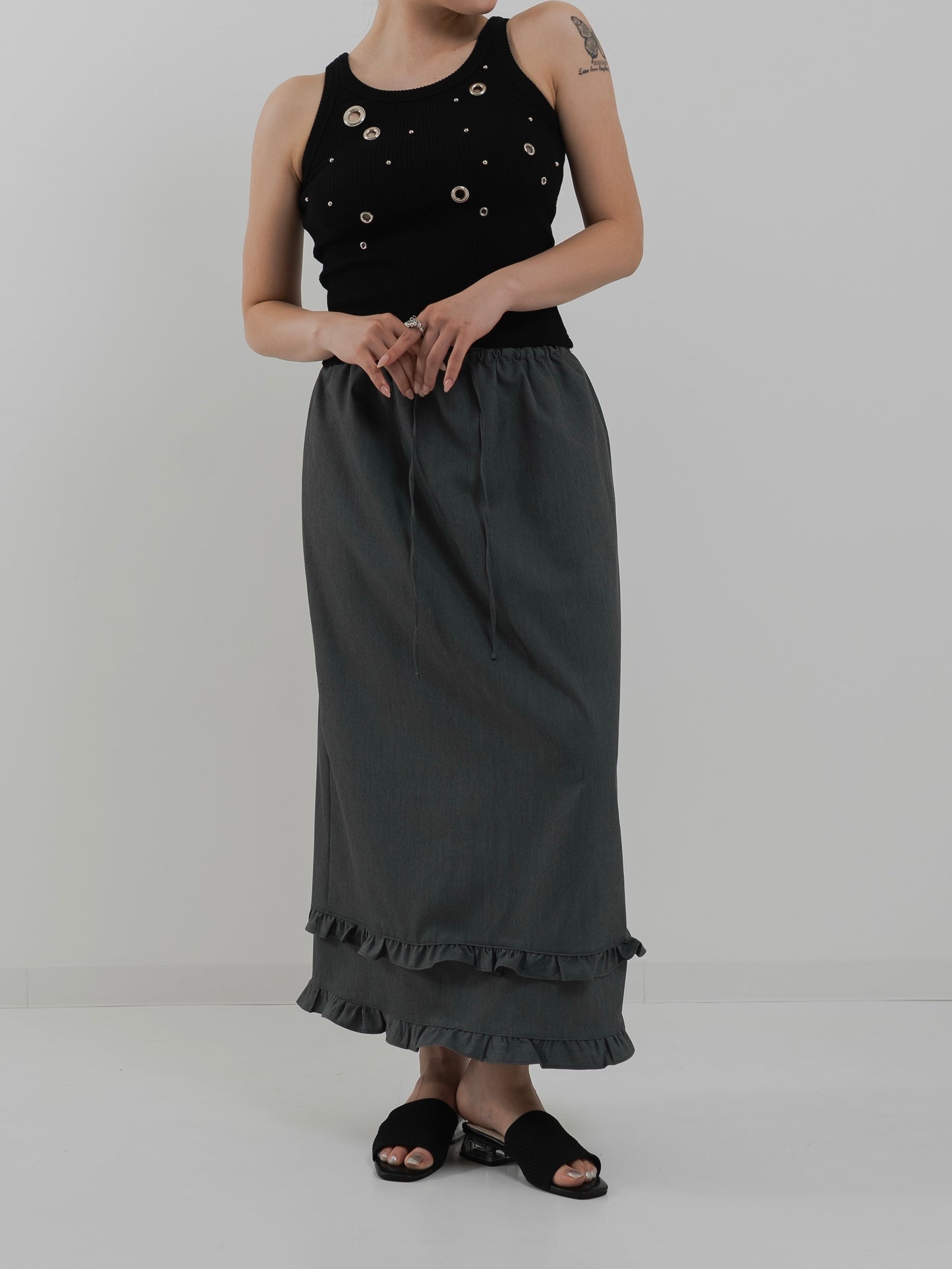 Two-tiered Fuffle Skirt