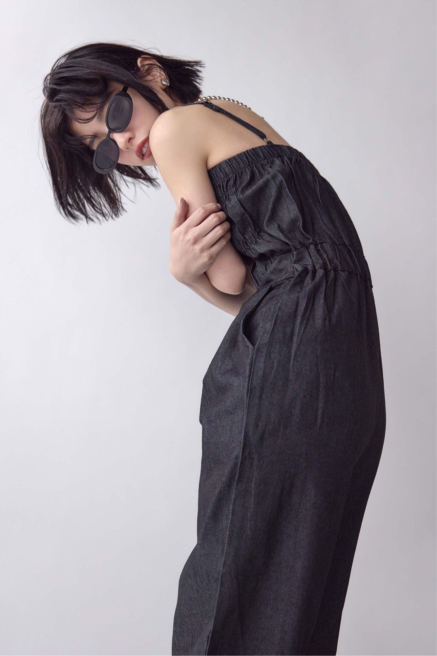 Denim Cami All-in-one