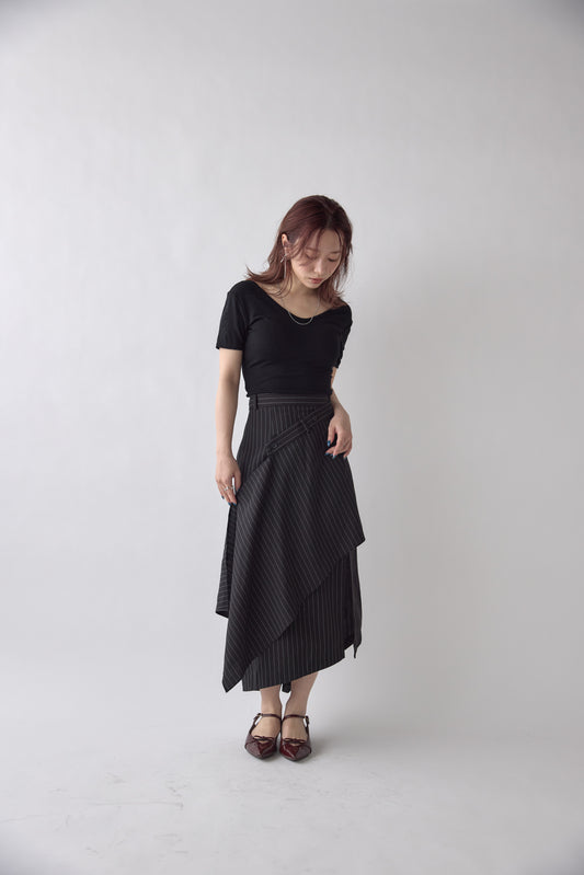 Padded Cropped T-shirt