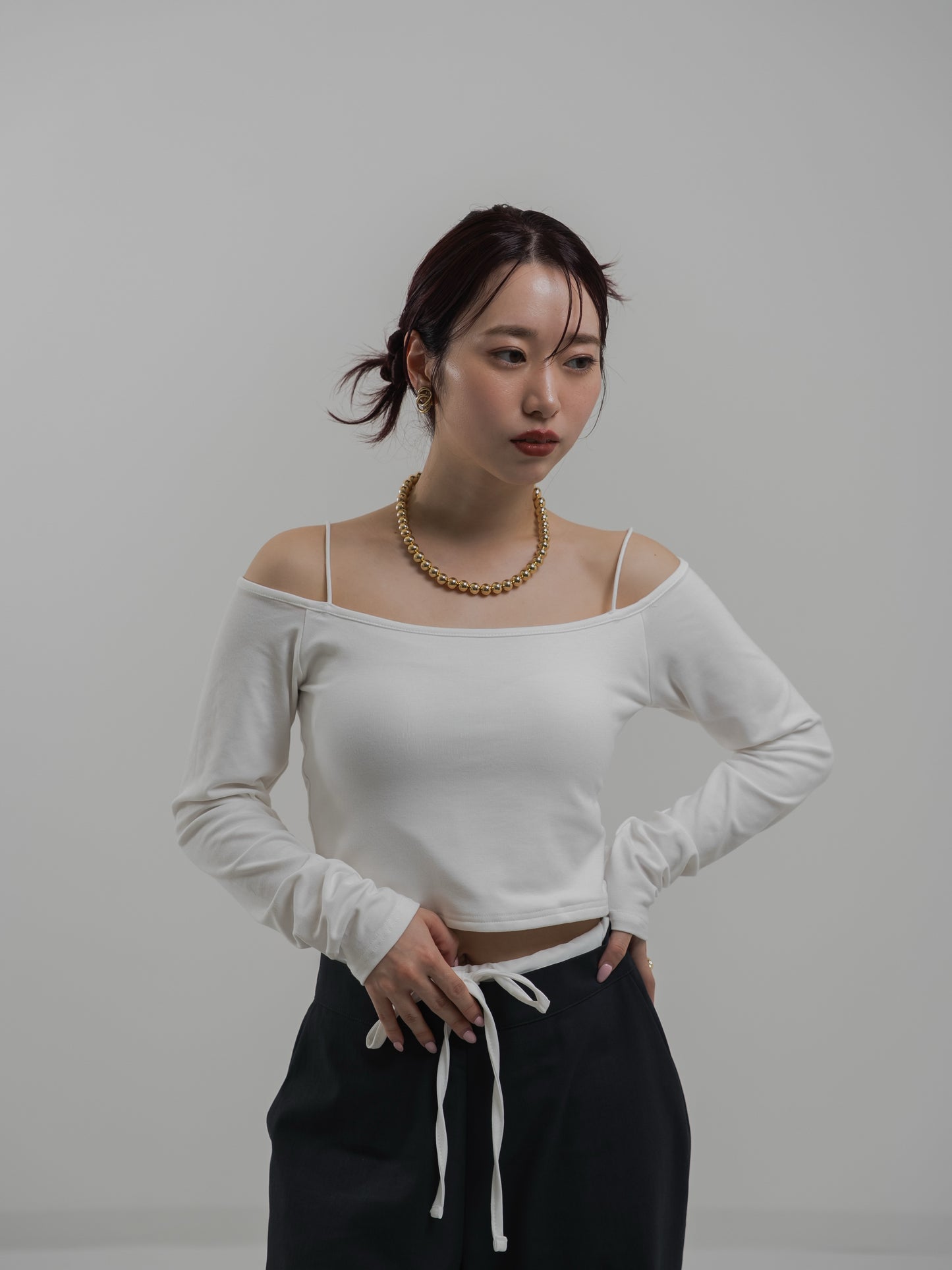 Padded Cropped Top