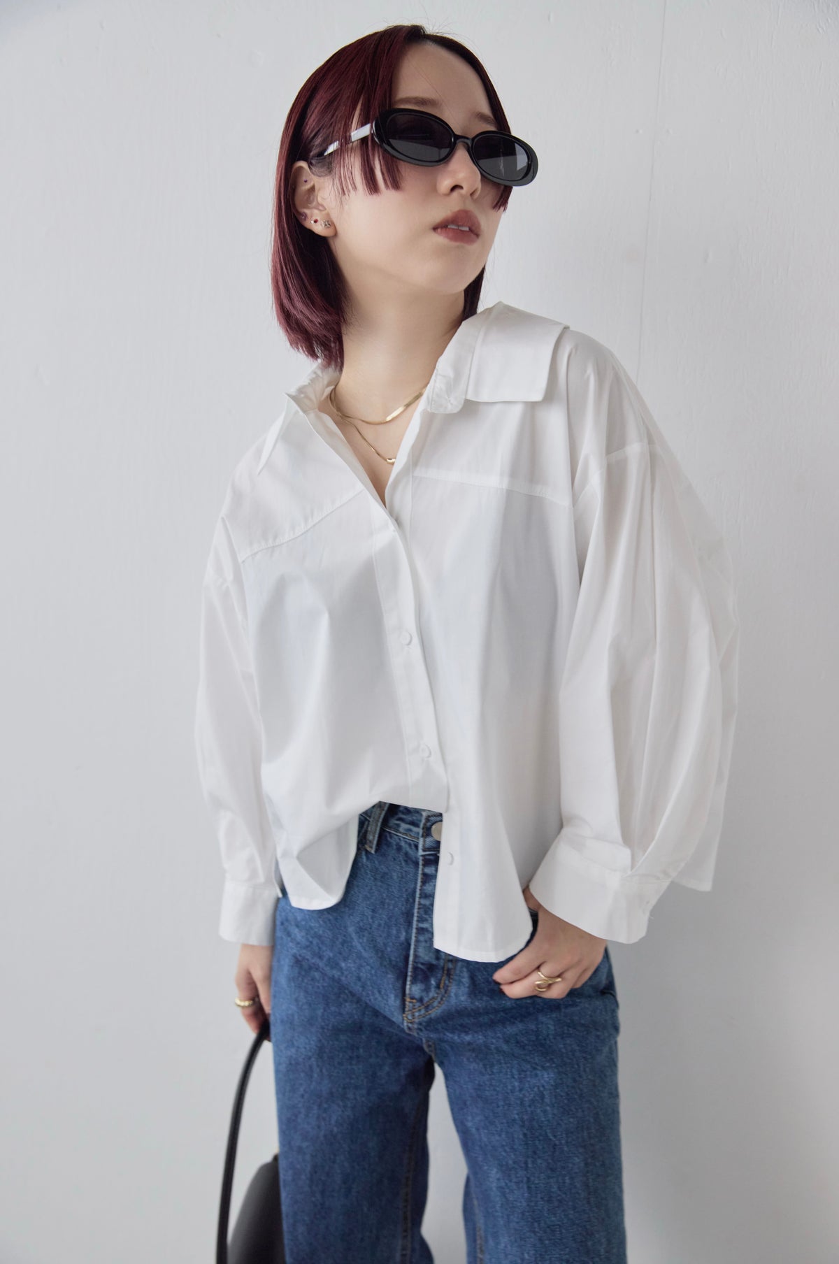 Asymmetric Flare Shirt