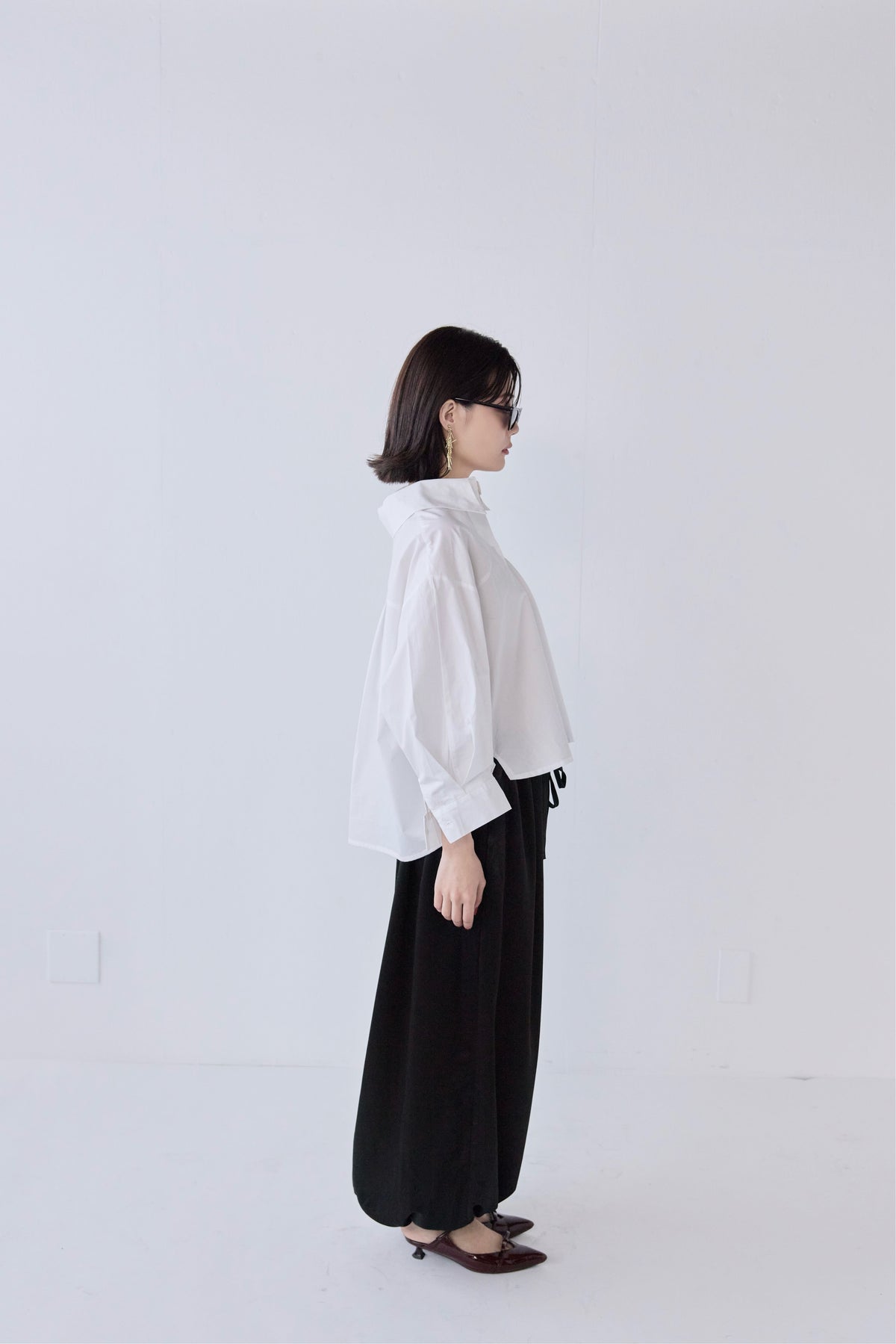 Asymmetric Flare Shirt