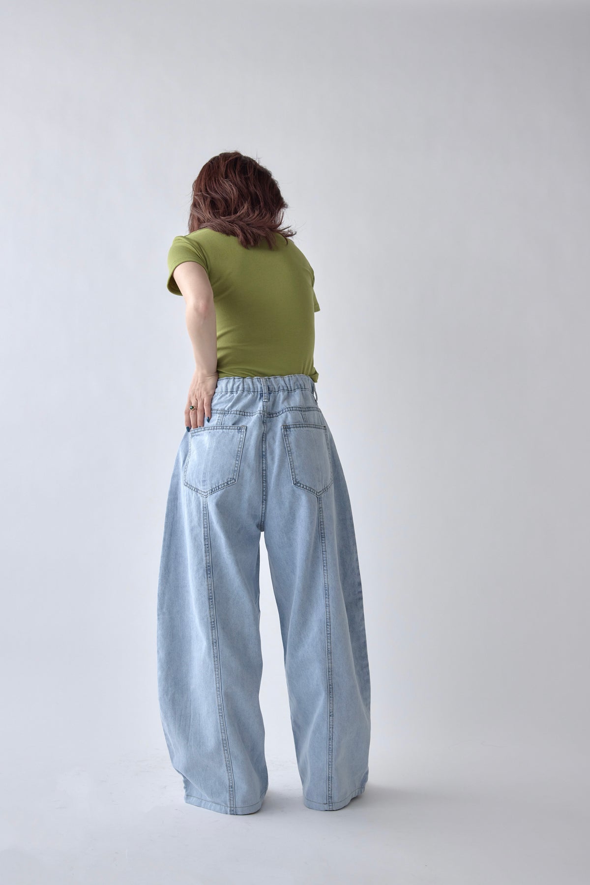 Curved Wide Denim