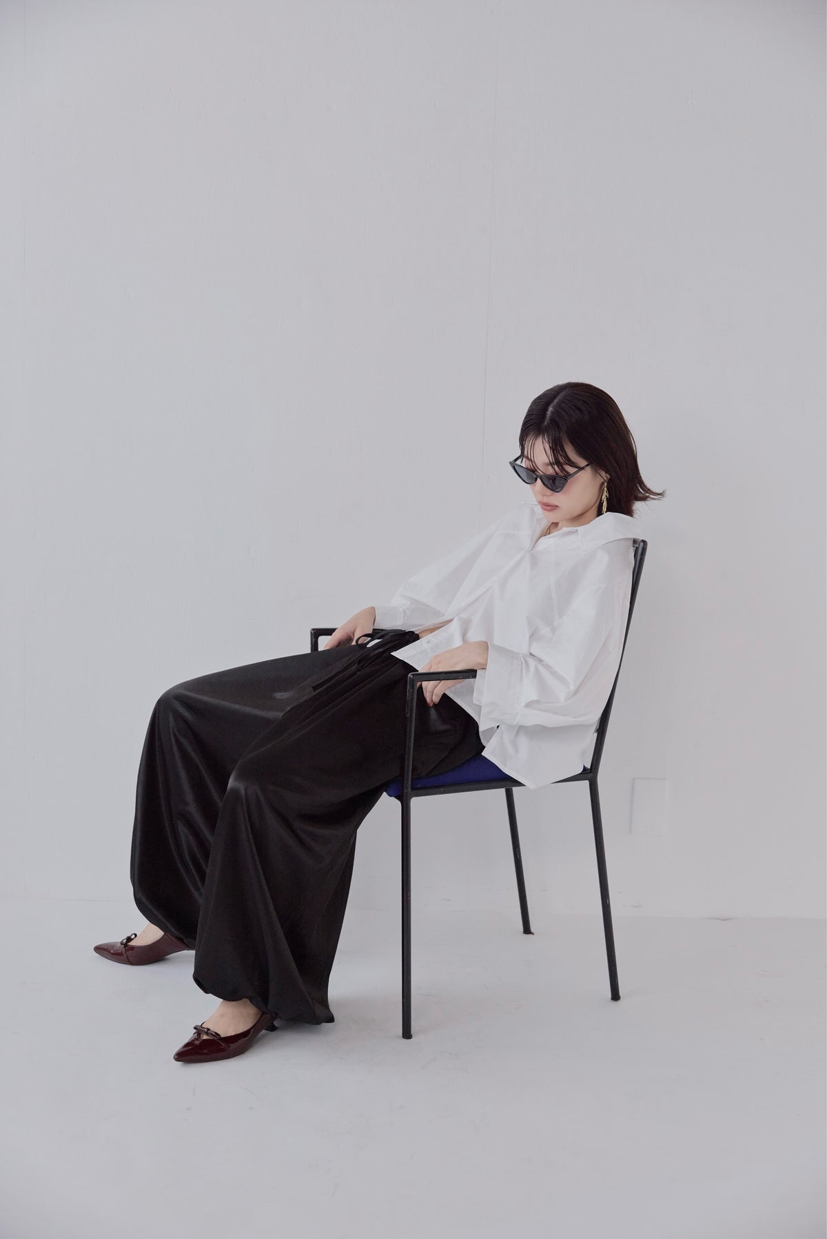 Asymmetric Flare Shirt